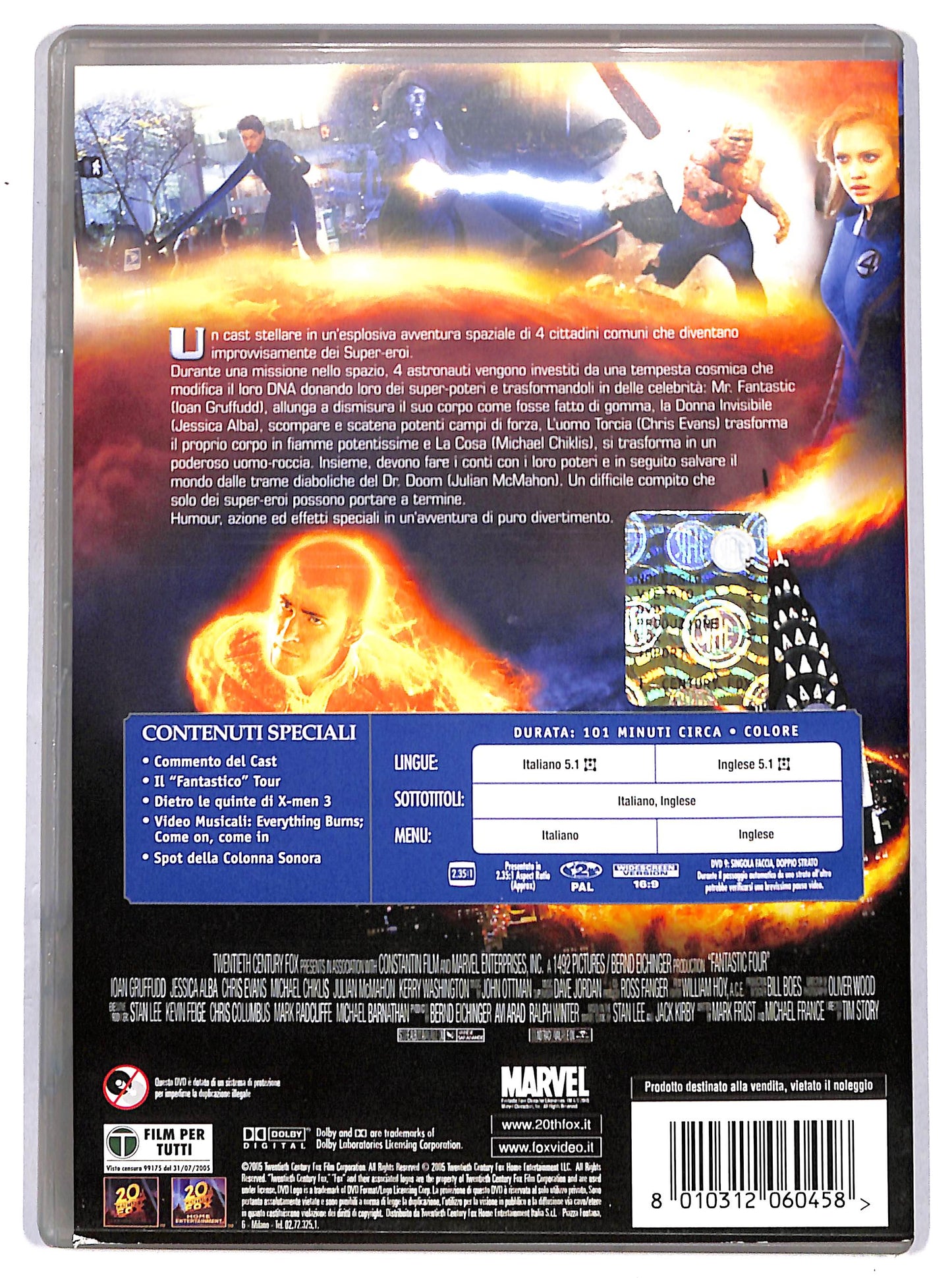 EBOND i fantastici 4 DVD D653944