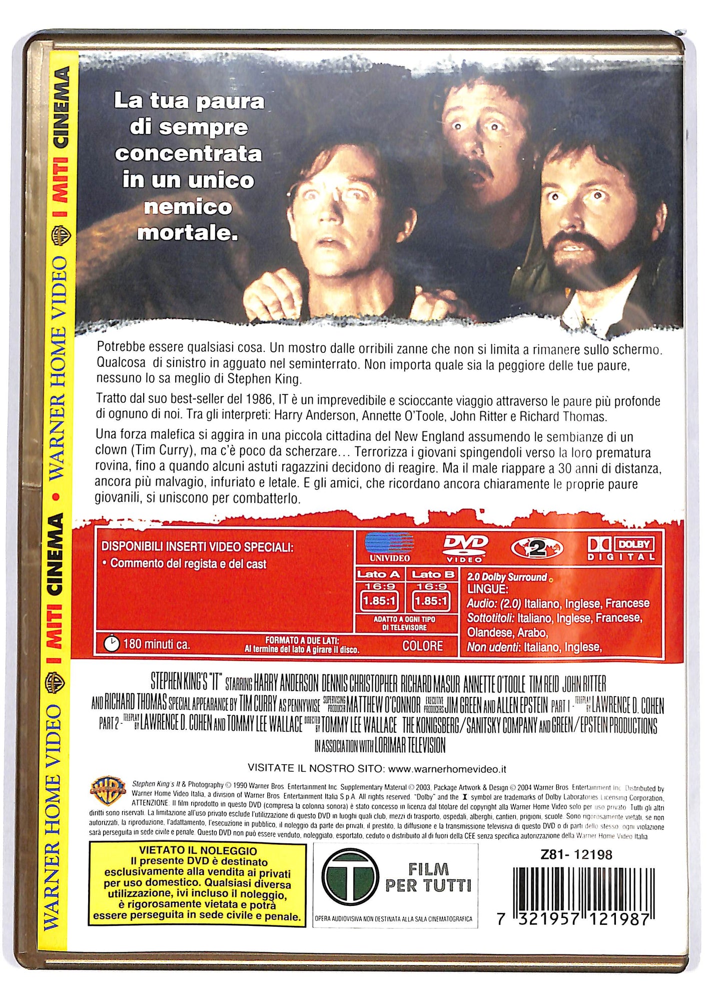 EBOND IT -  Stephen King  DVD D654029