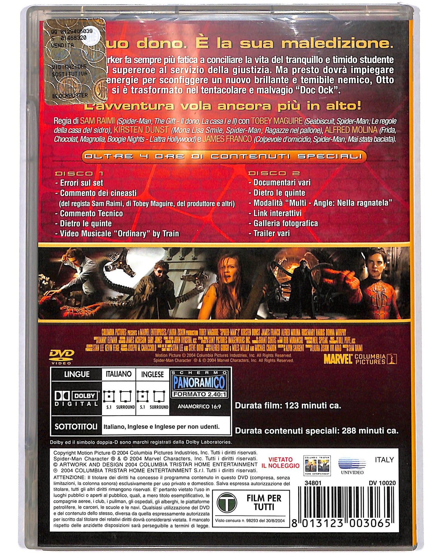 EBOND Spider-Man 2 2dischi  DVD D654141