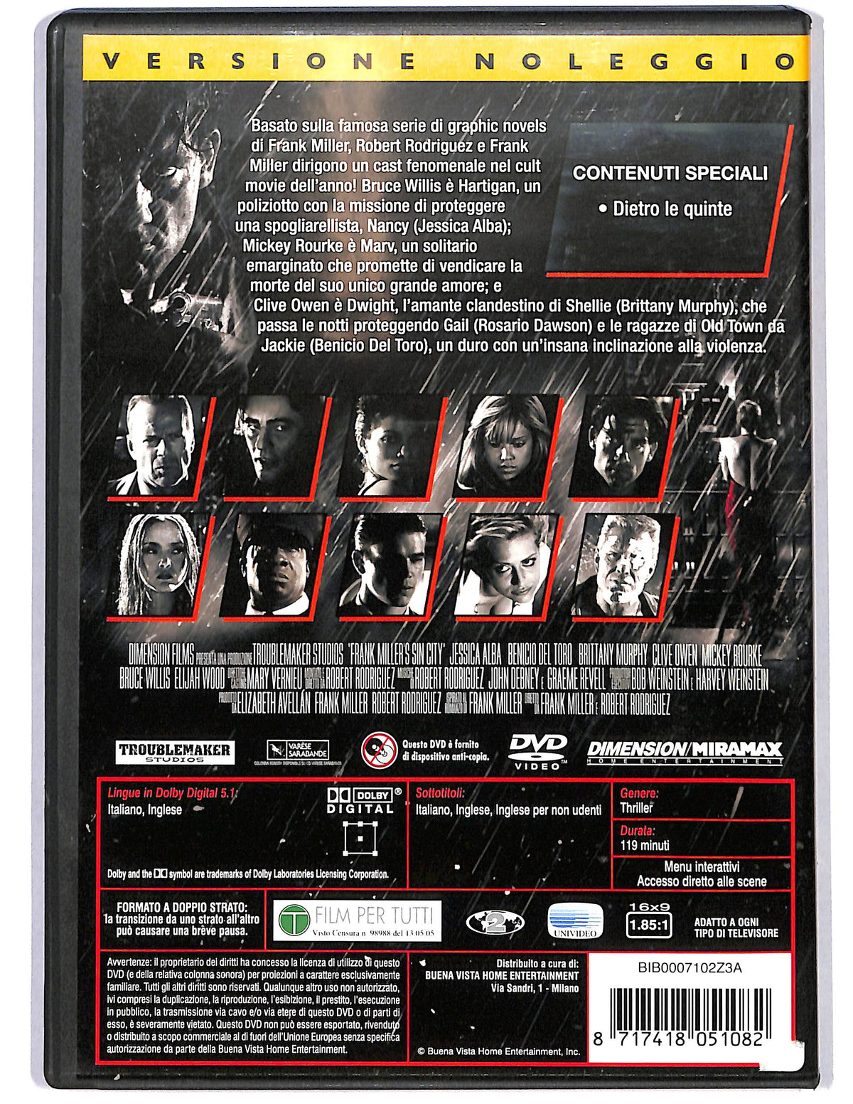 EBOND Sin City  NOLEGGIO DVD D654144