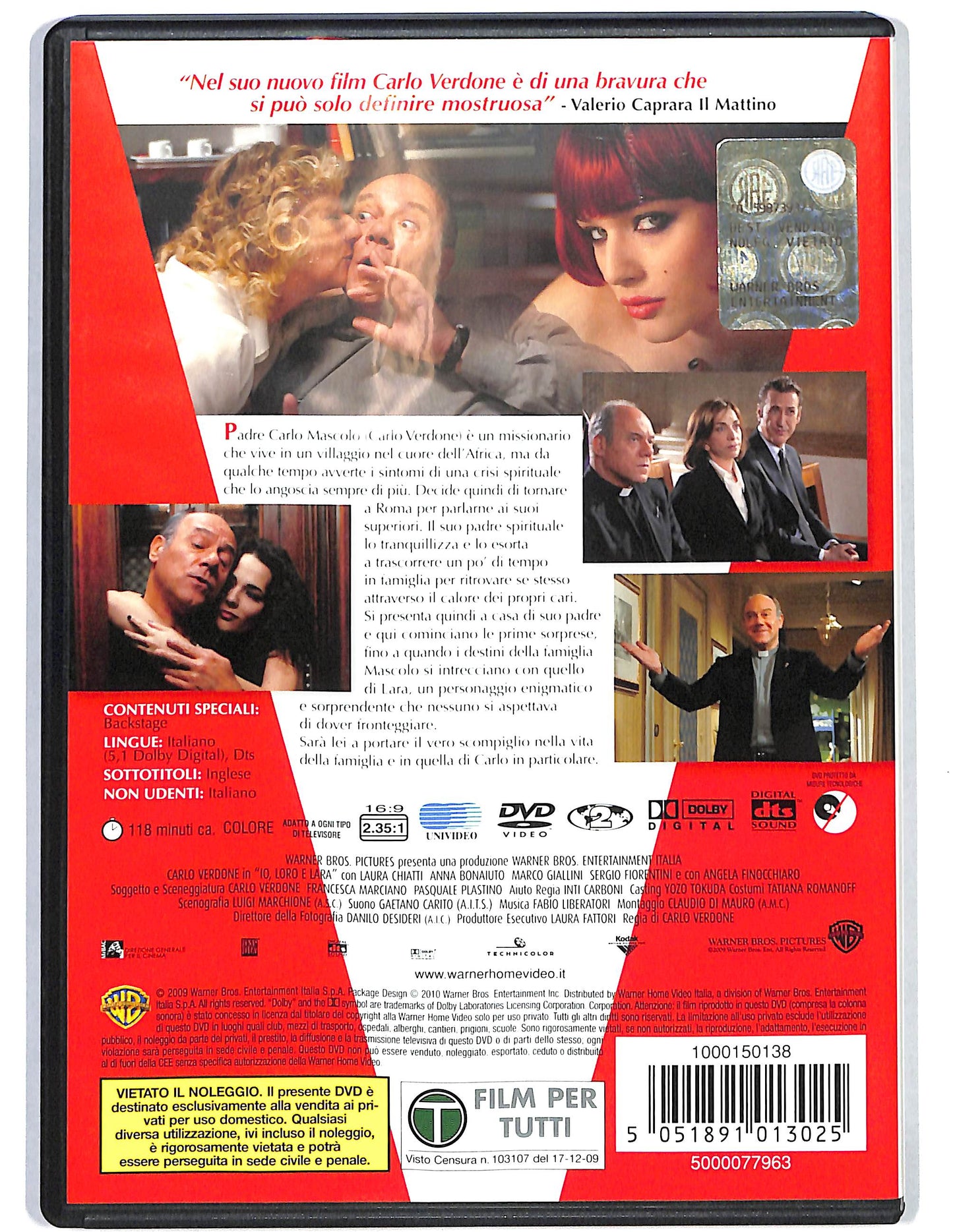 EBOND Io,loro e Lara  DVD D654242