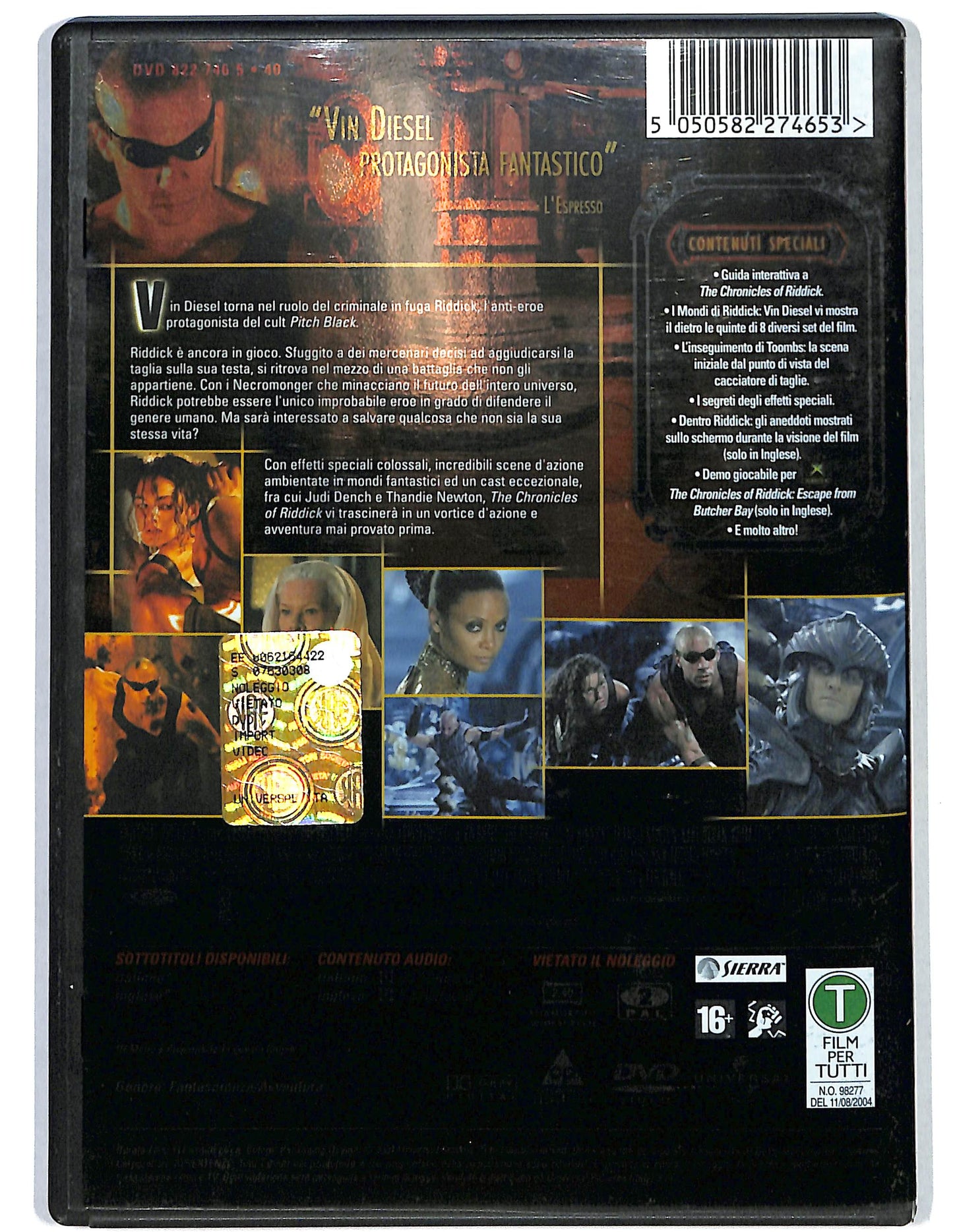 EBOND Riddick DVD D654337
