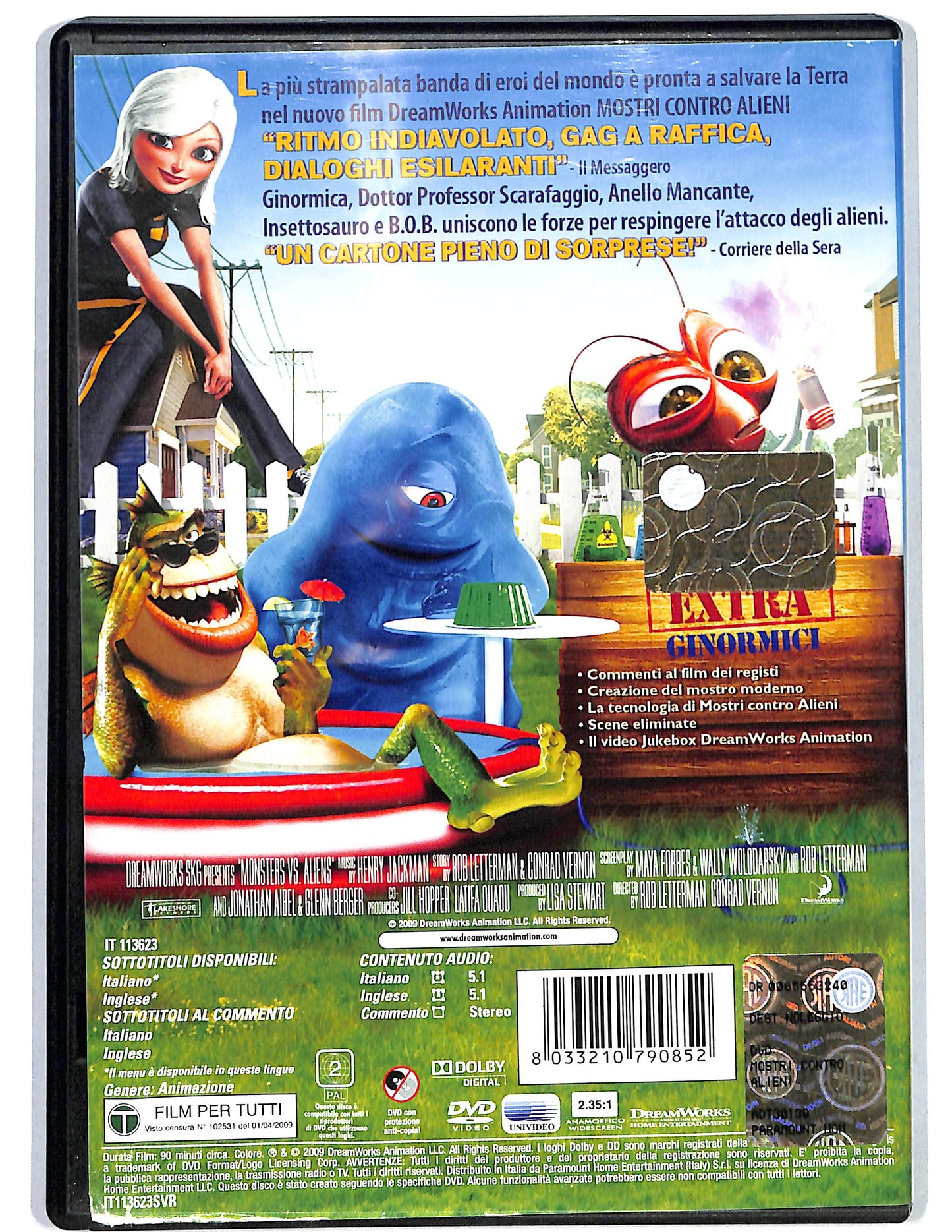 EBOND Mostri contro alieni  NOLEGGIO DVD D654449