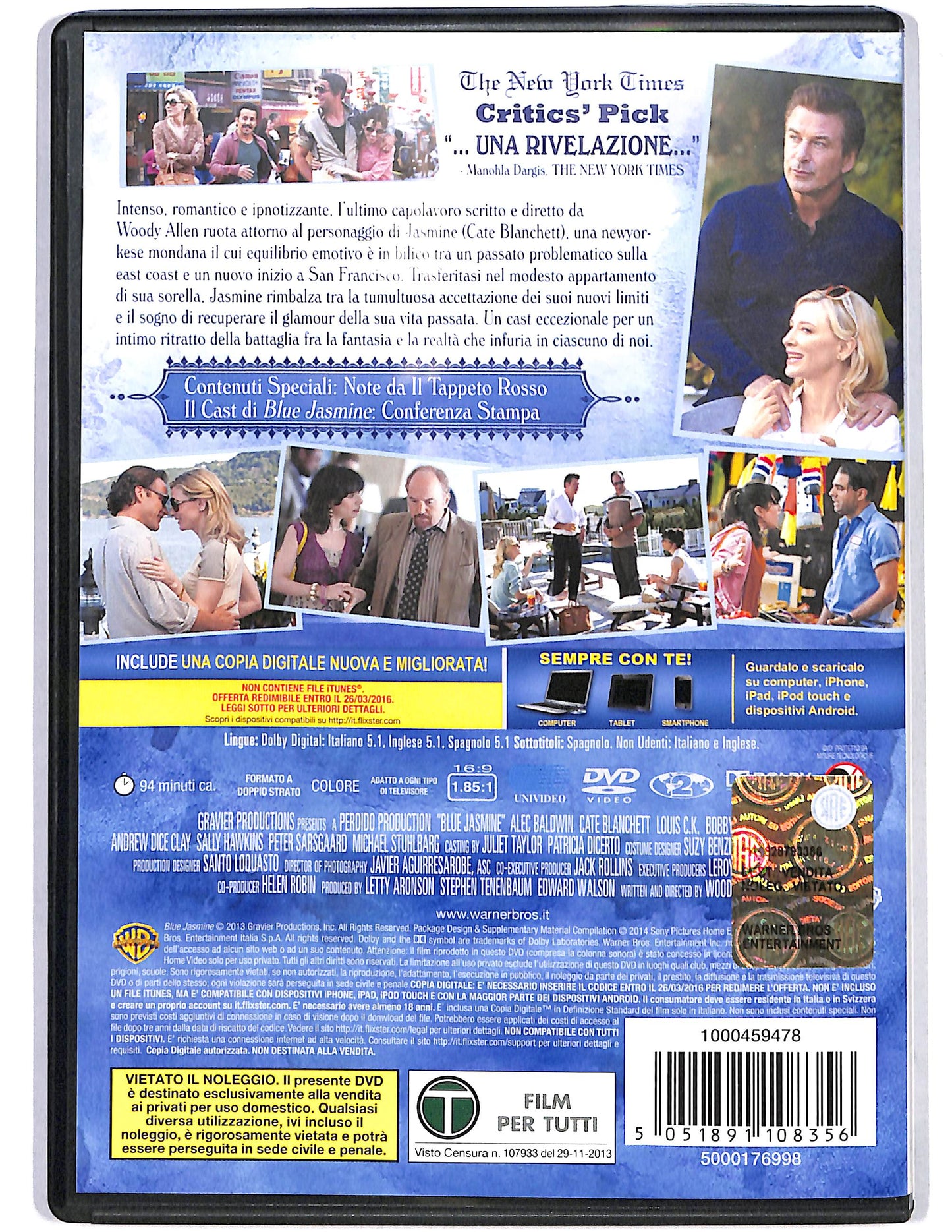 EBOND Blue Jasmine  DVD D654532