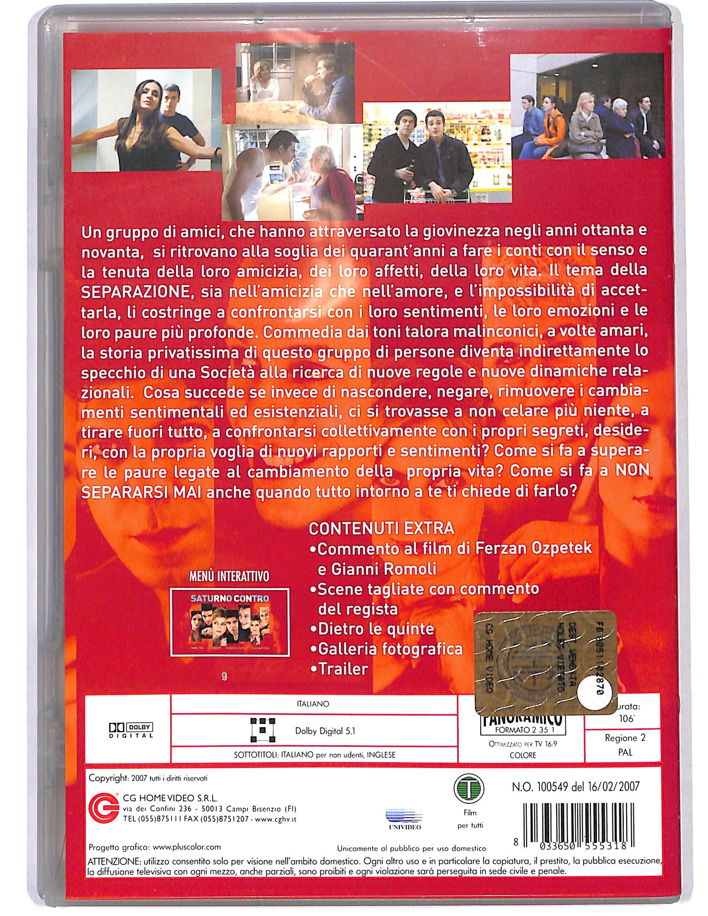 EBOND Saturno contro  DVD D654627