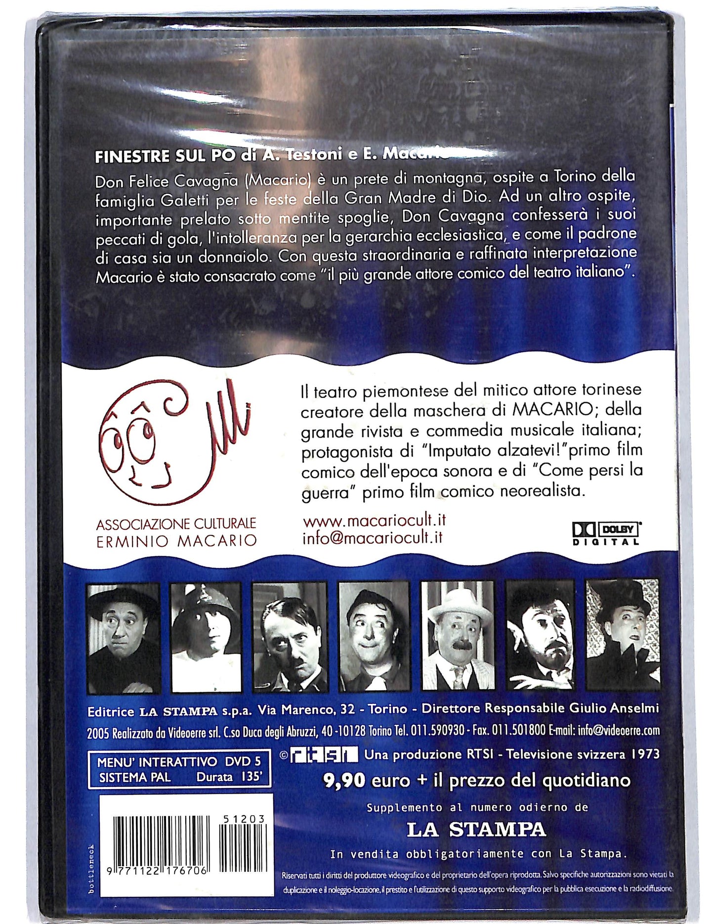 EBOND Finestre sul Po vol.6  EDITORIALE  DVD D654802