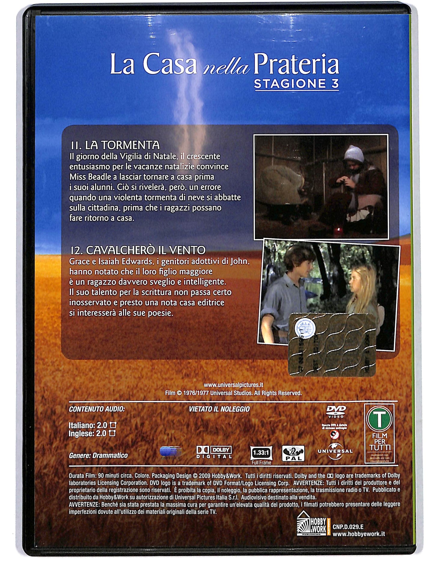 EBOND La casa nella prateria St.3 vol 29 Ep. 11 - 12  DVD D654910