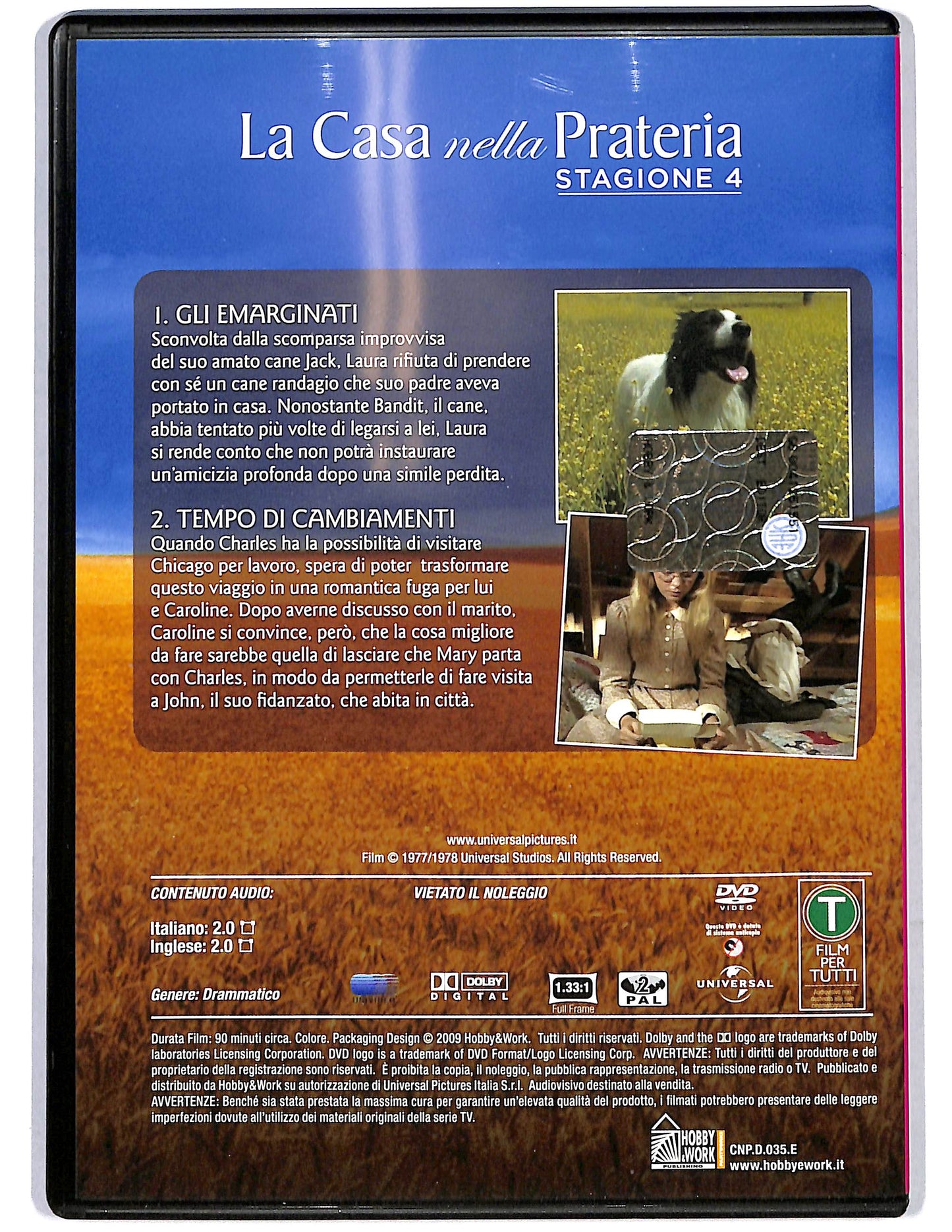 EBOND La casa nella prateria vol 35 St.4 Ep. 1 - 2 EDITORIALE DVD D654916