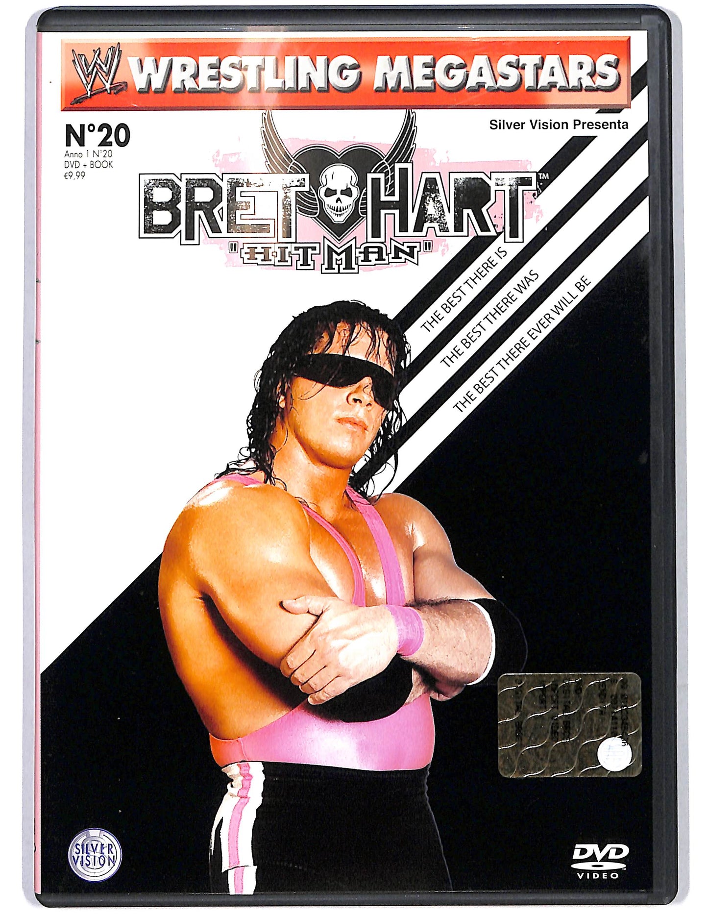 EBOND Wrestling  Megastars Bret Hart Hit Man vol.20  EDITORIALE DVD D654942