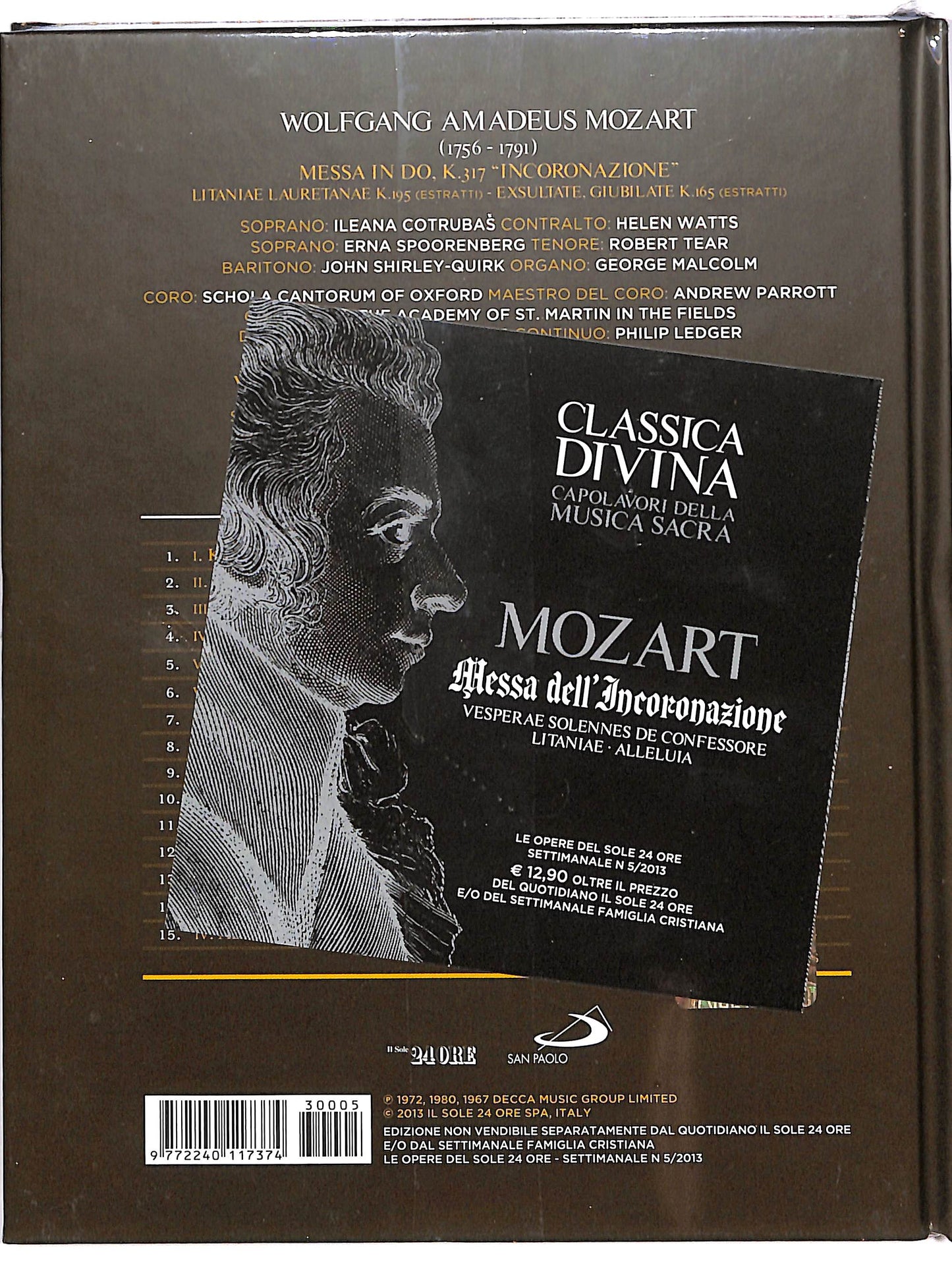 EBOND Mozart - Messa dell'Incoronazione DIGIBOOK EDITORIALE DVD D656145