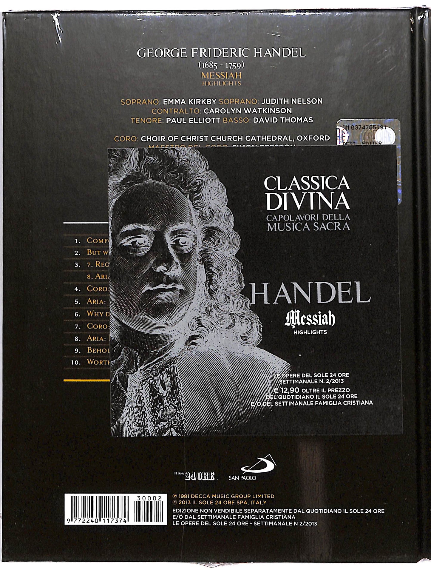 EBOND Handel - Messiah DIGIBOOK EDITORIALE DVD D656153