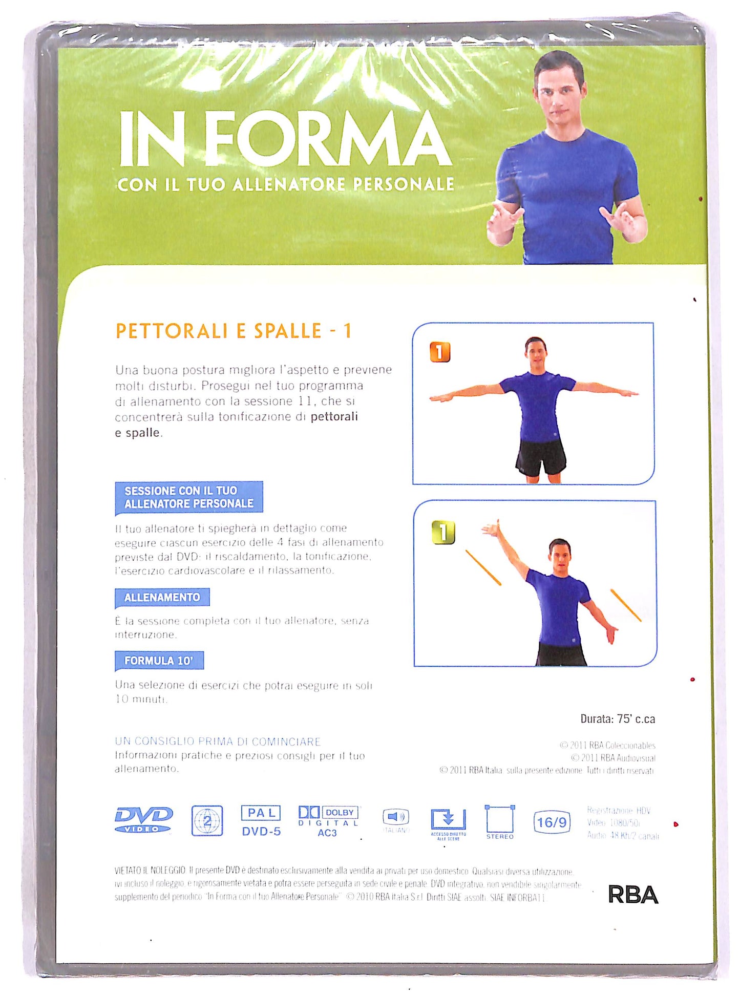 EBOND In Forma Vol.11 - Pettorali e Spalle - 1 DVD D656239