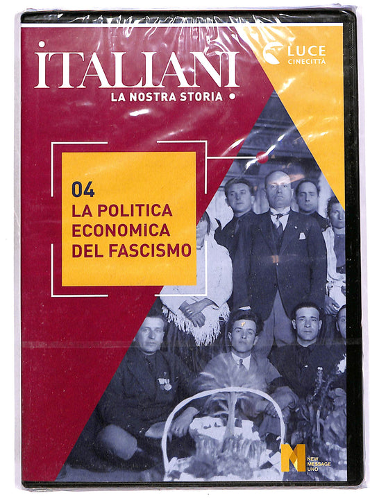 EBOND Italiani - 04 - La politica economica del fascismo EDITORIALE DVD D656248