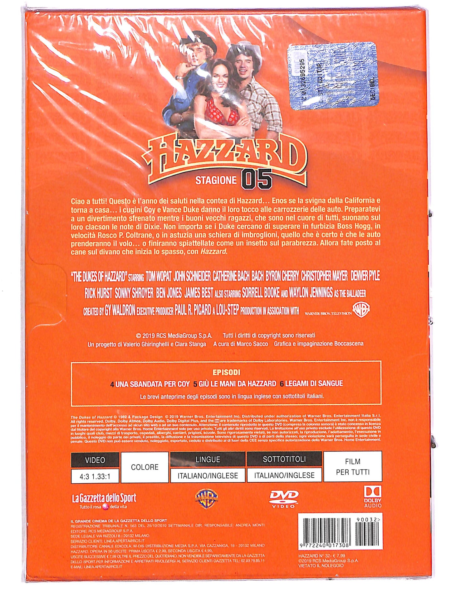 EBOND Hazzard Stagione 5 - Vol 32 EDITORIALE DVD D656301