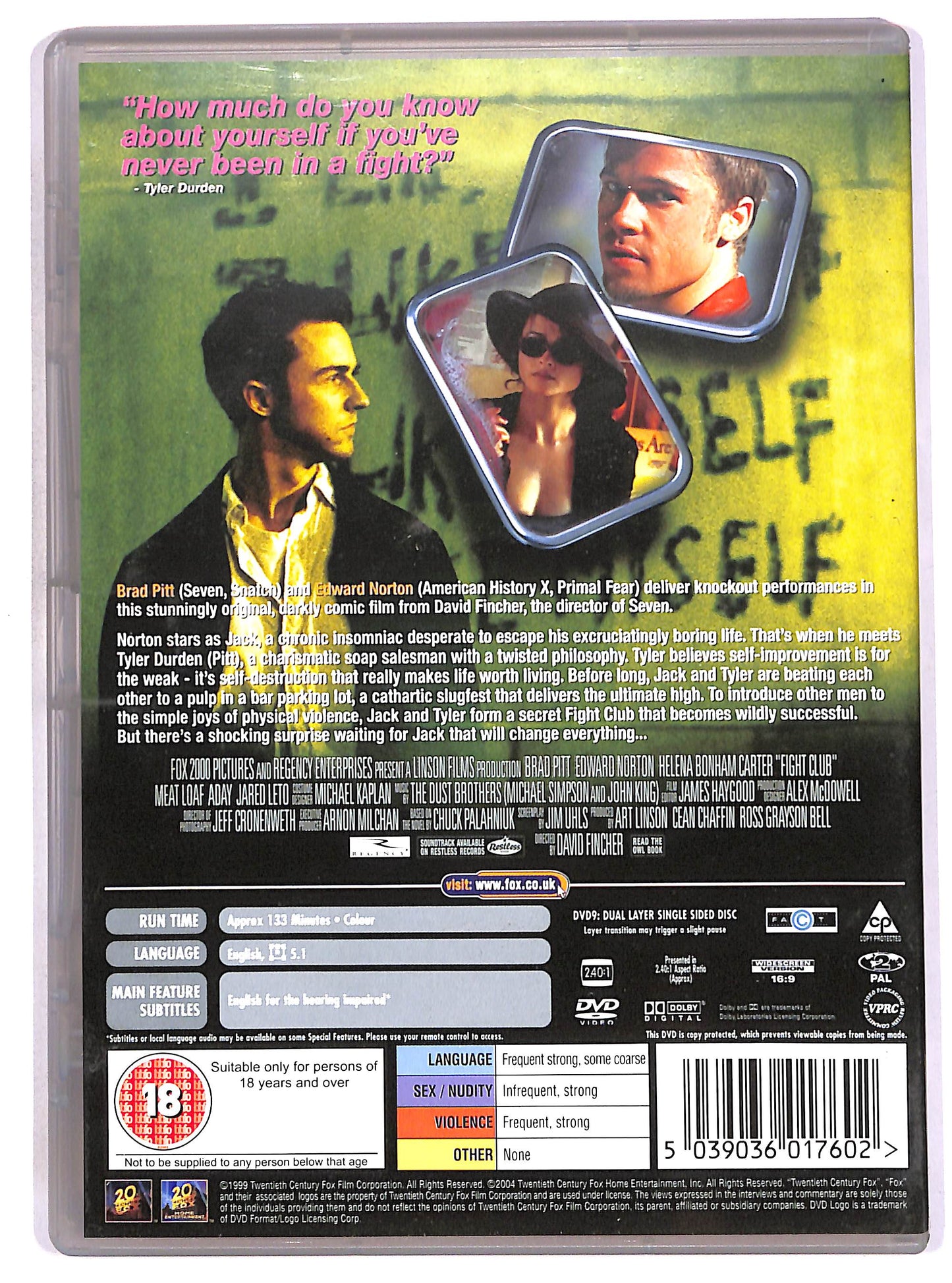 EBOND Fight Club DVD D656328