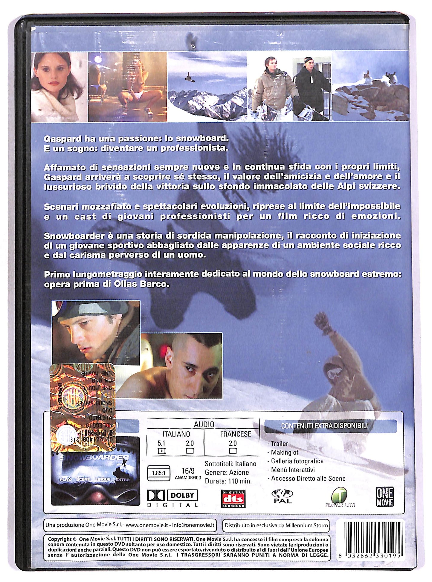 EBOND Snowboarder DVD D656341
