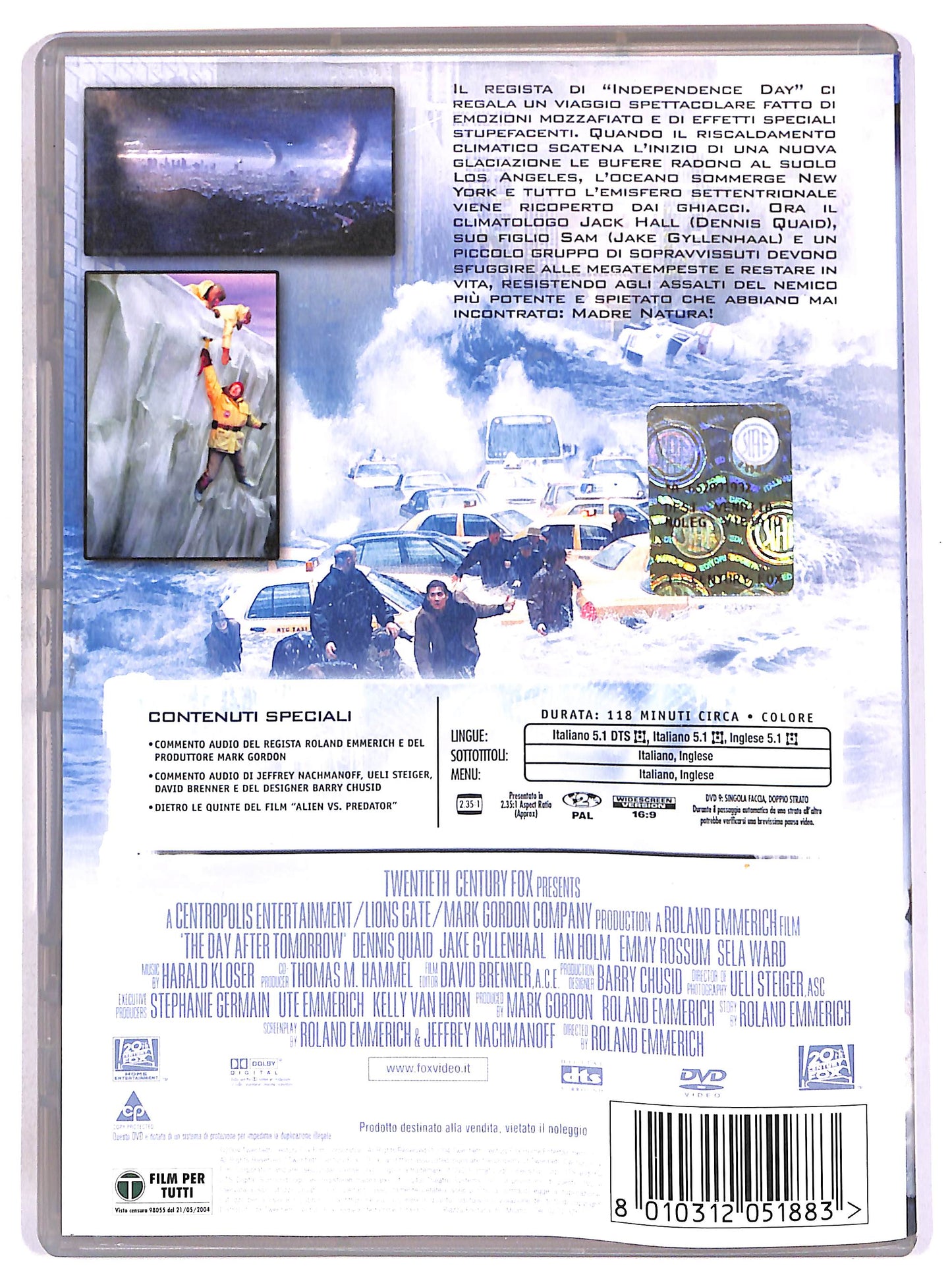 EBOND The Day After Tomorrow DVD D656349
