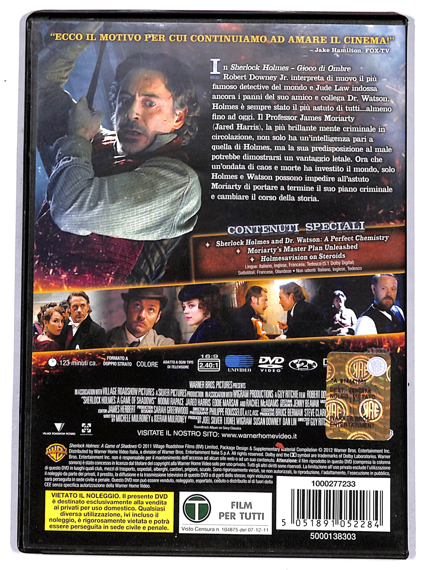 EBOND sherlock holmes - gioco di ombre DVD D656511