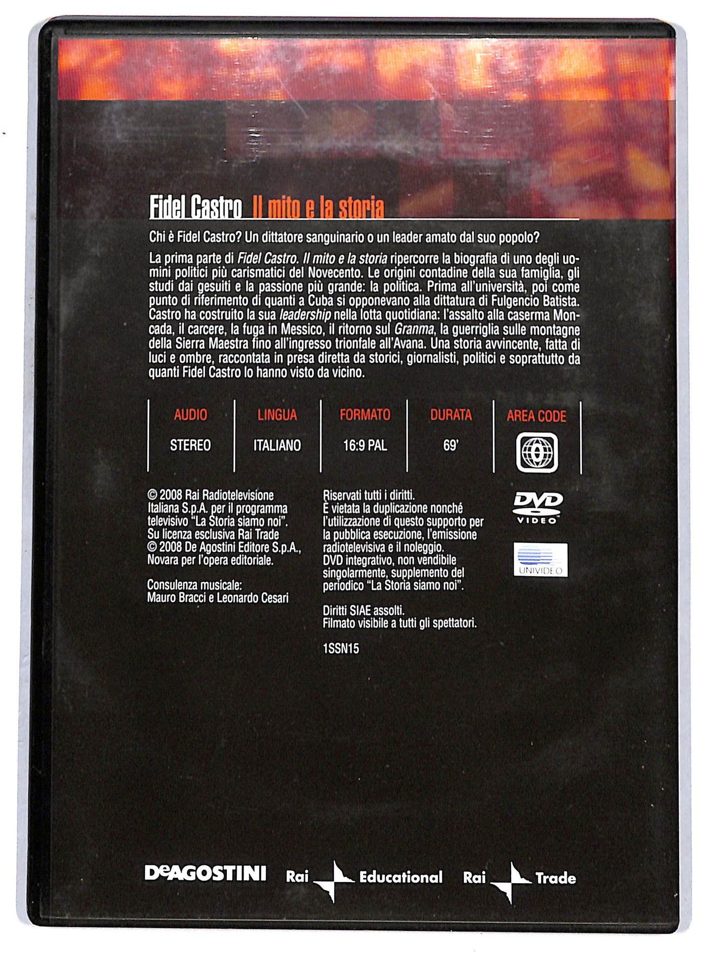 EBOND Fidel Castro - Il mito e la storia - Vol 15  EDITORIALE DVD D656542