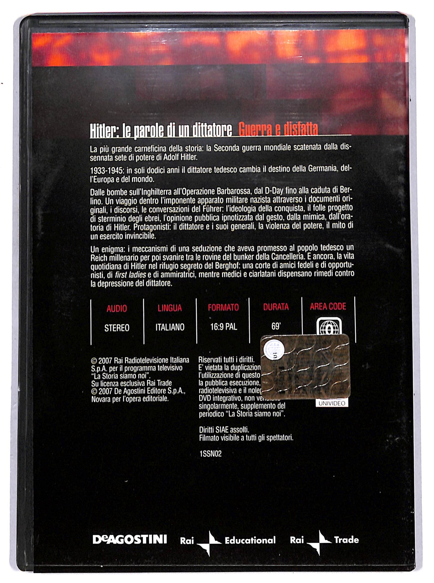 EBOND Hitler: le parole di un dittatore - Guerra e  EDITORIALE DVD D656560