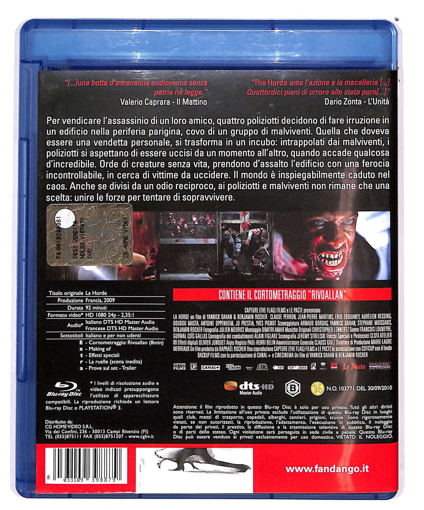 EBOND The Horde BLURAY D656822