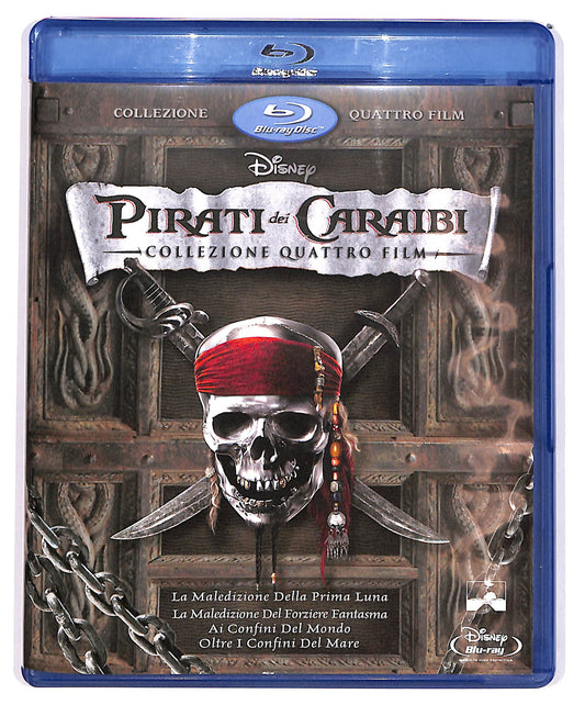 EBOND Pirati Dei Caraibi Collezione quattro film BLURAY + Bonus Disc BLURAY D656852