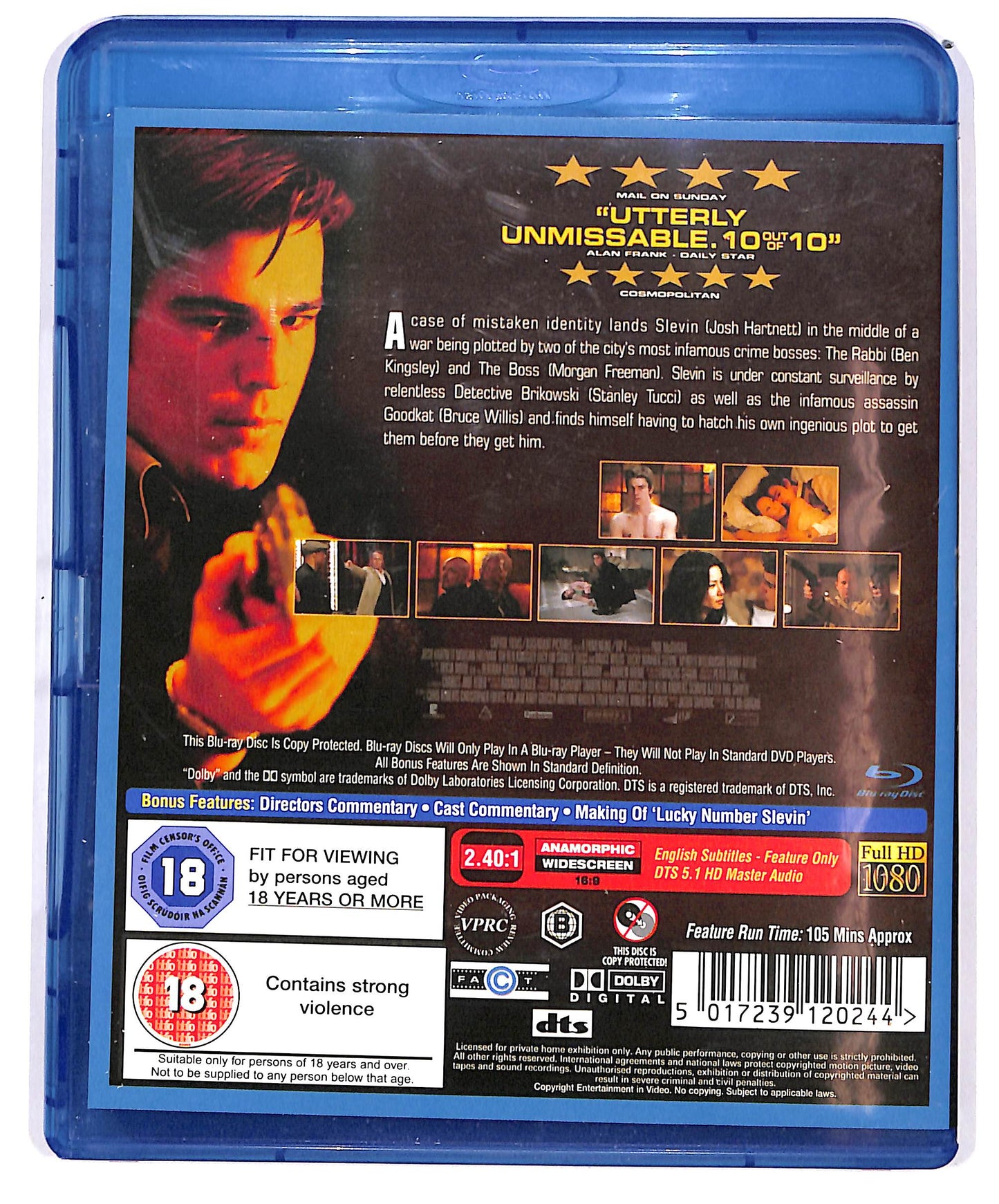 EBOND Lucky Number Slevin  UK EDITION BLURAY D656868