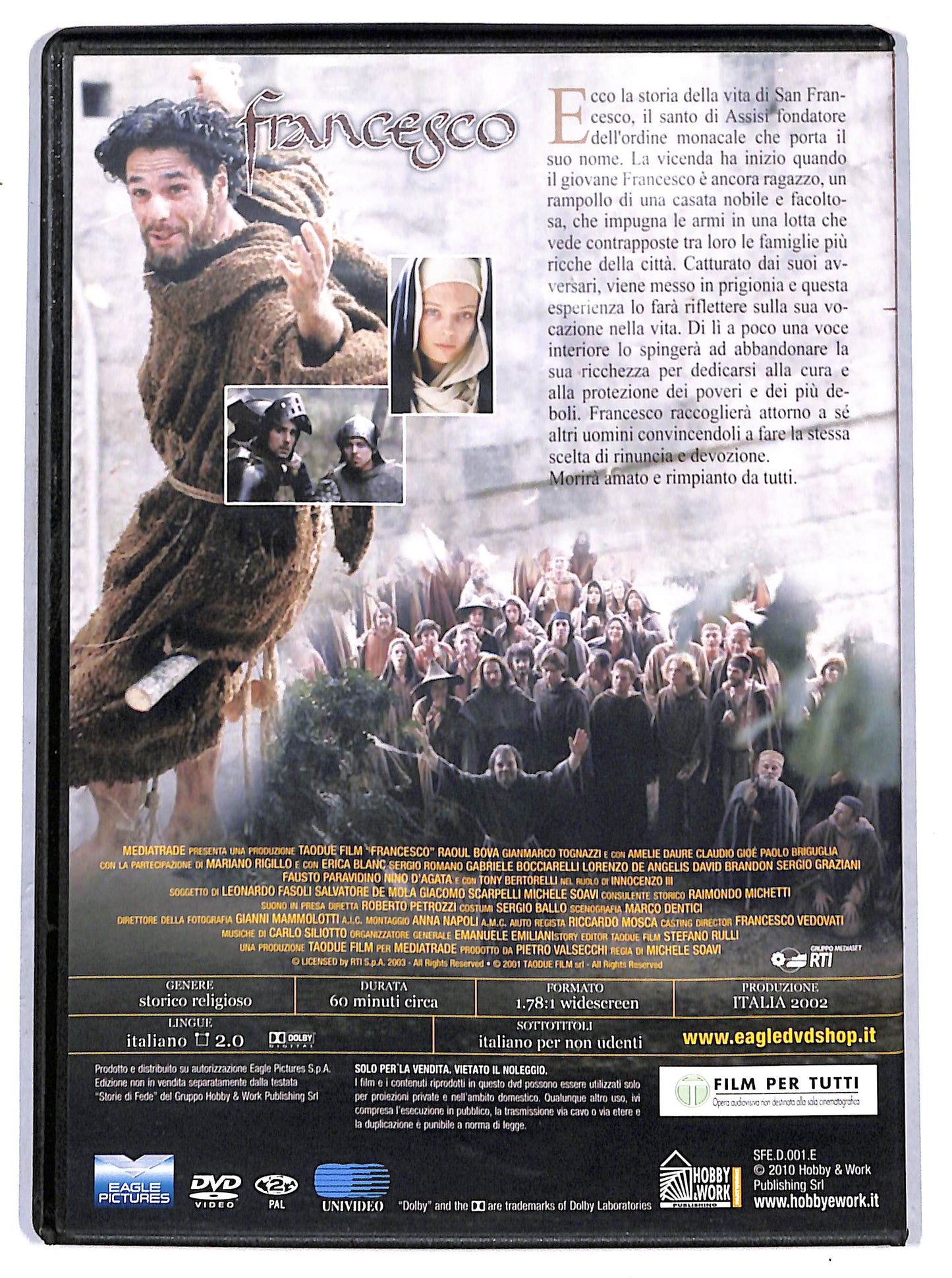 EBOND Francesco - prima parte  EDITORIALE DVD D657102