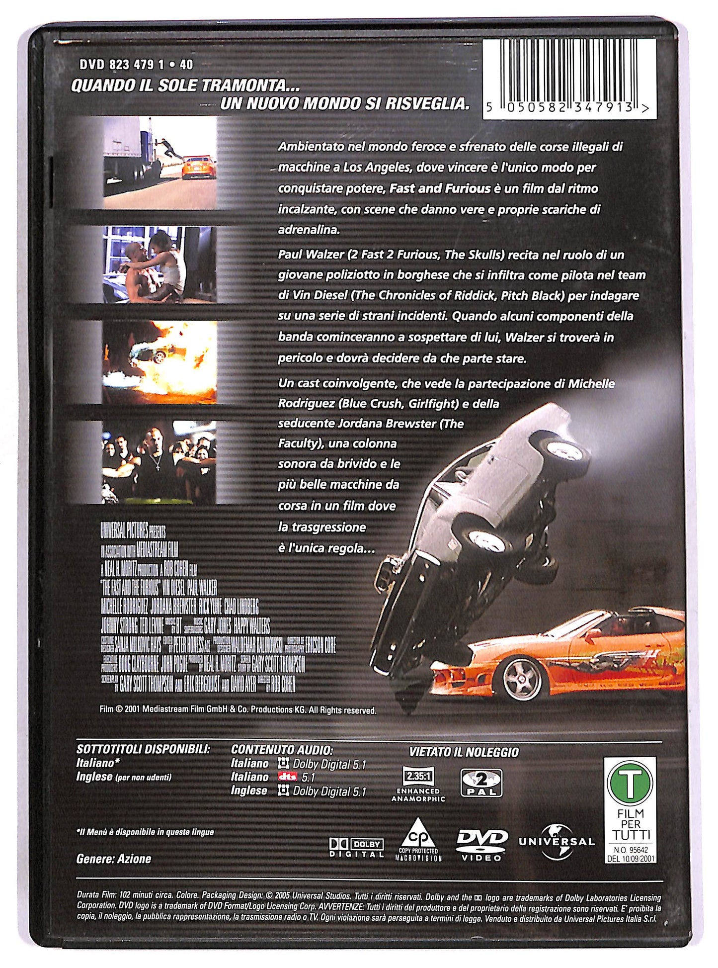 EBOND Fast and Furious DVD D657209