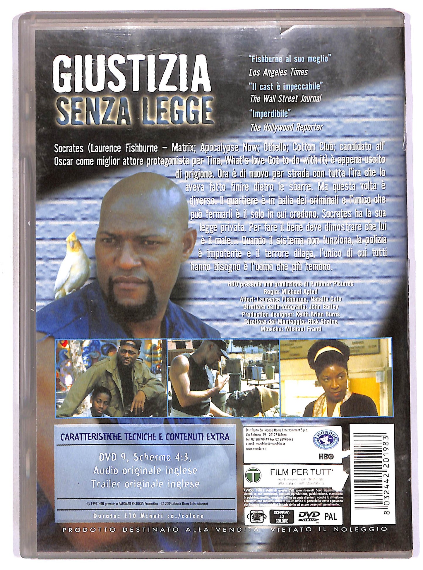 EBOND Giustizia senza legge DVD D657212
