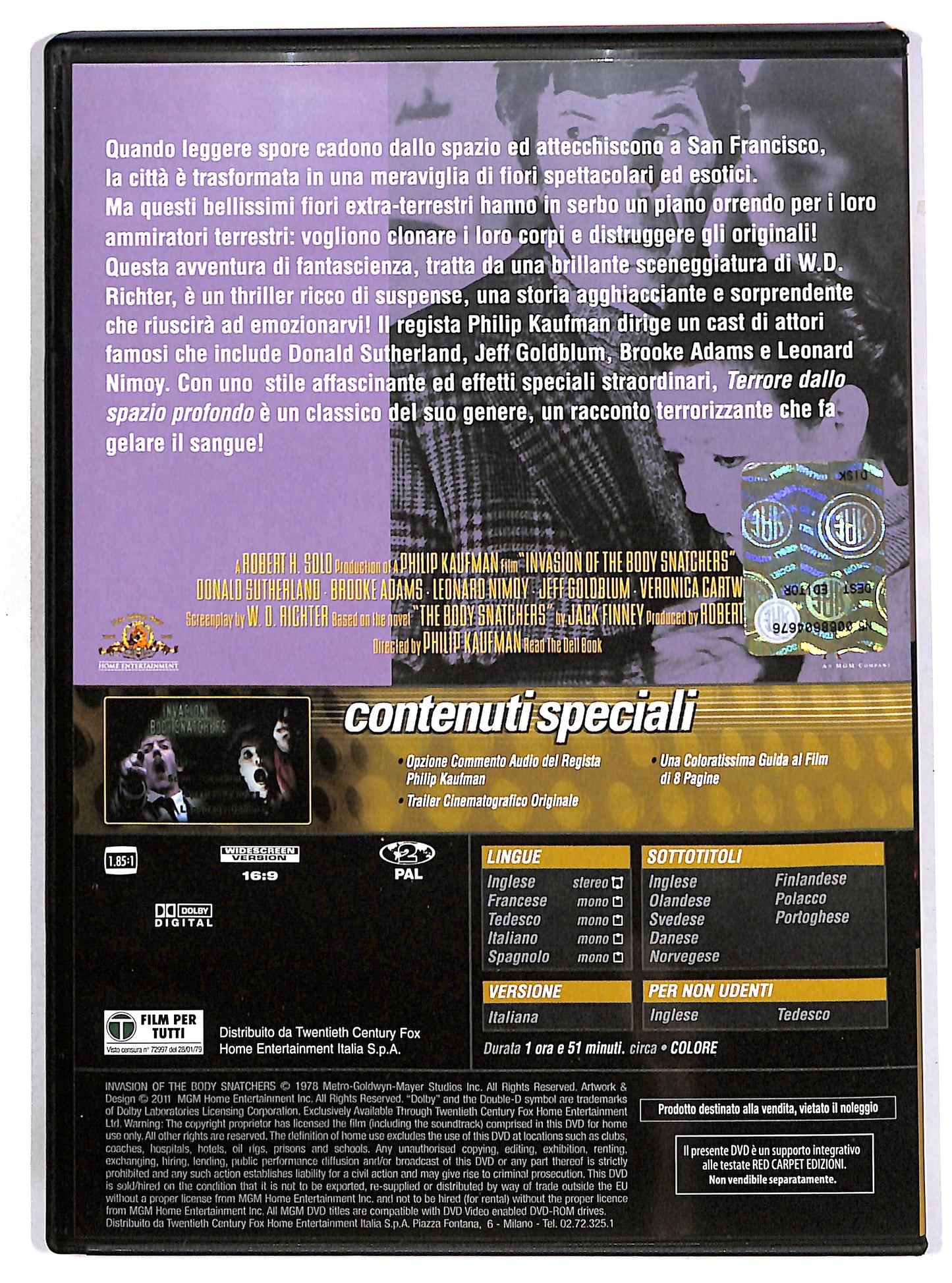 EBOND Terrore dallo spazio profondo EDITORIALE DVD D657405