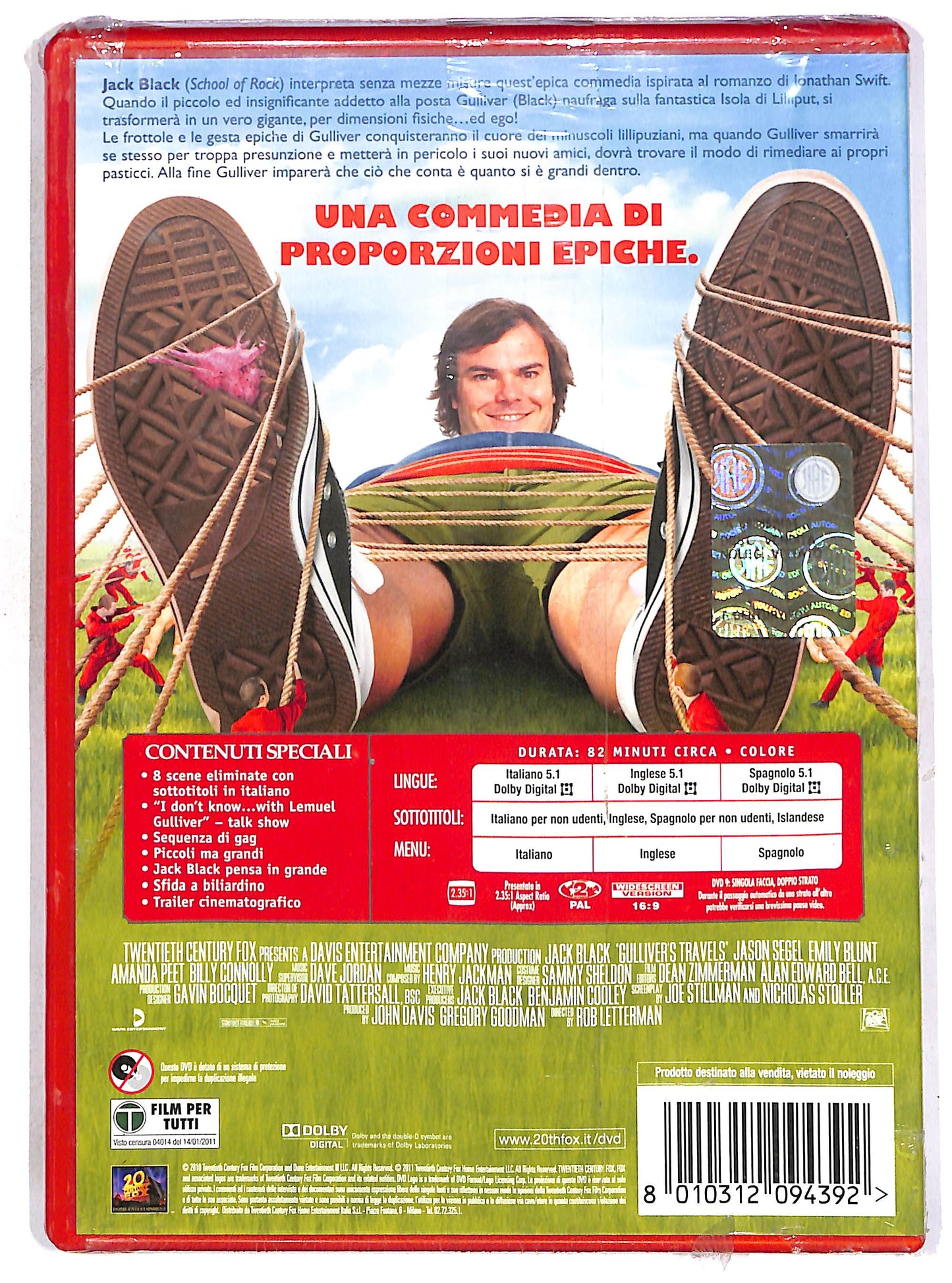 EBOND I fantastici viaggi di Gulliver DVD D657533