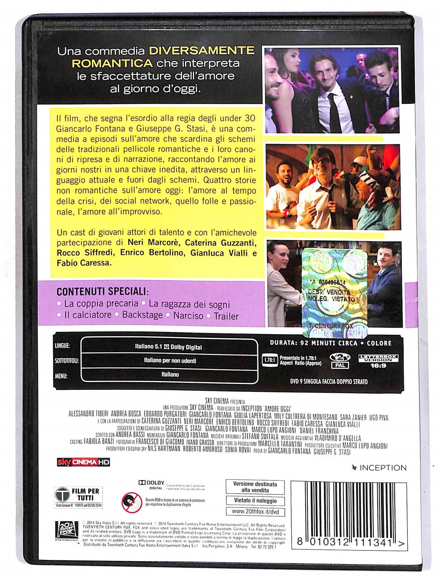 EBOND Amore oggi DVD D657538