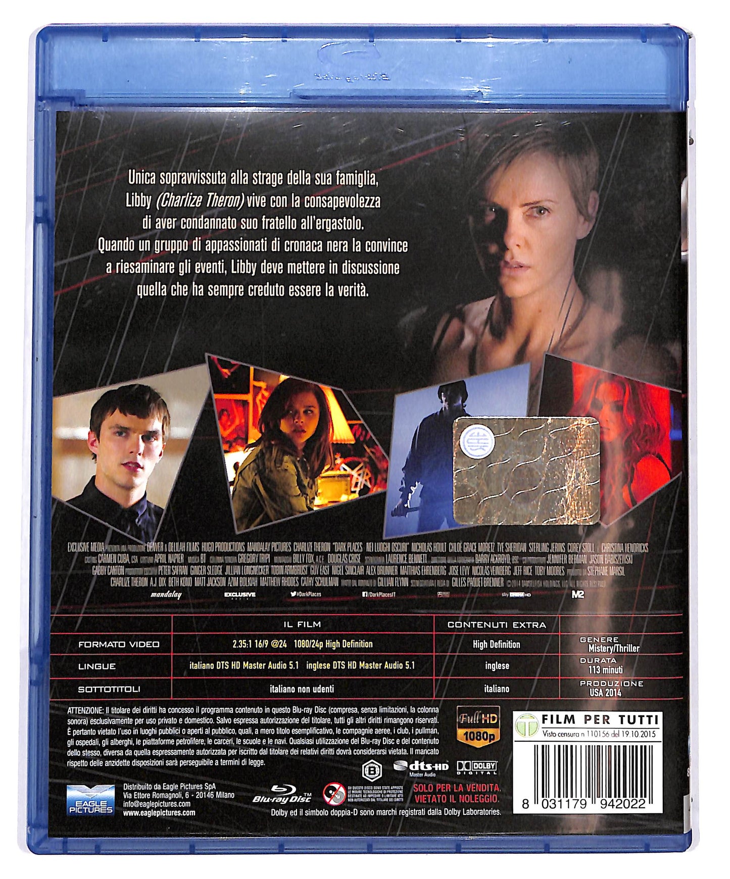 EBOND Dark Places - Nei luoghi oscuri BLURAY D657602