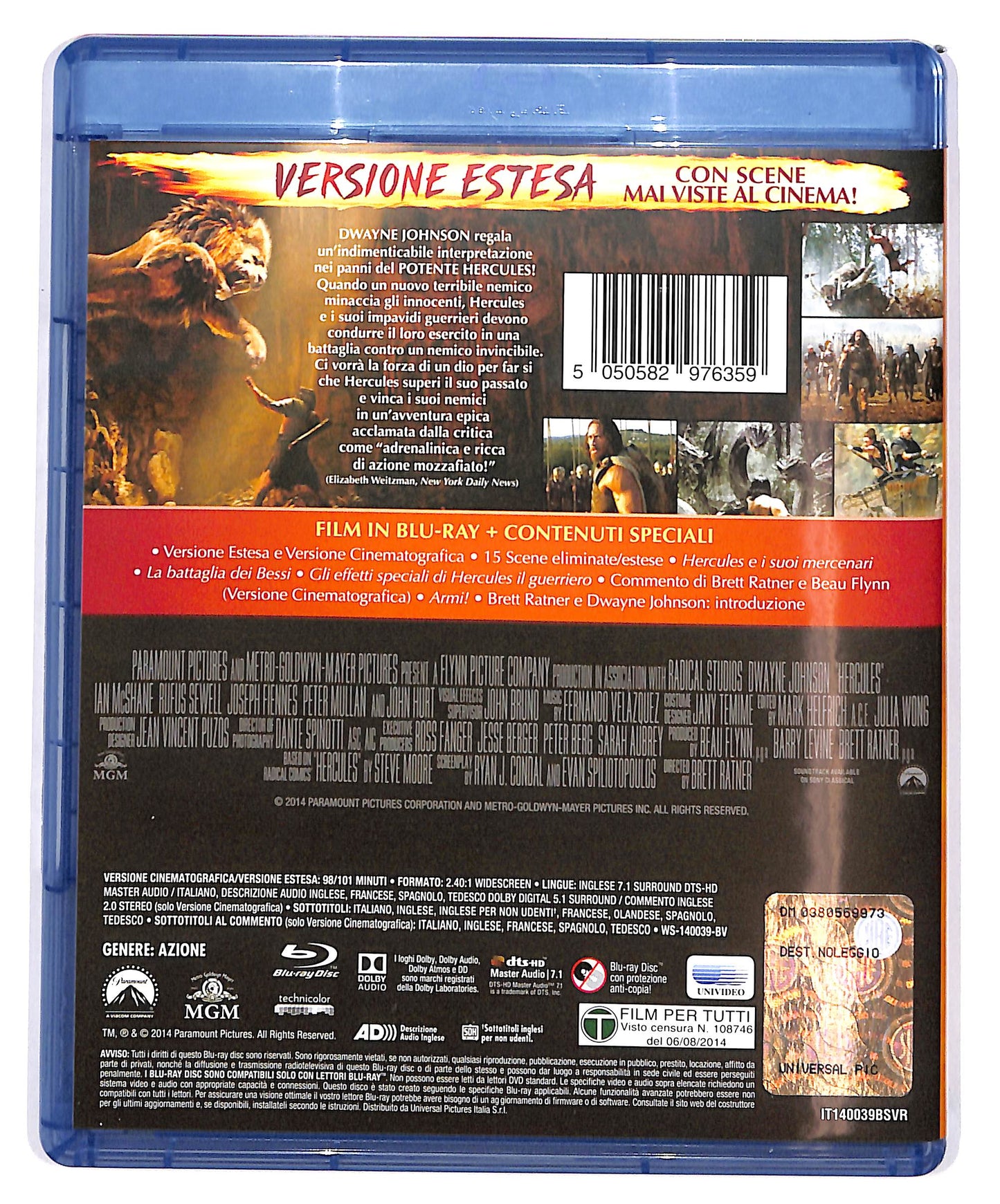 EBOND Hercules - il guerriero Versione Estesa BLURAY D657607