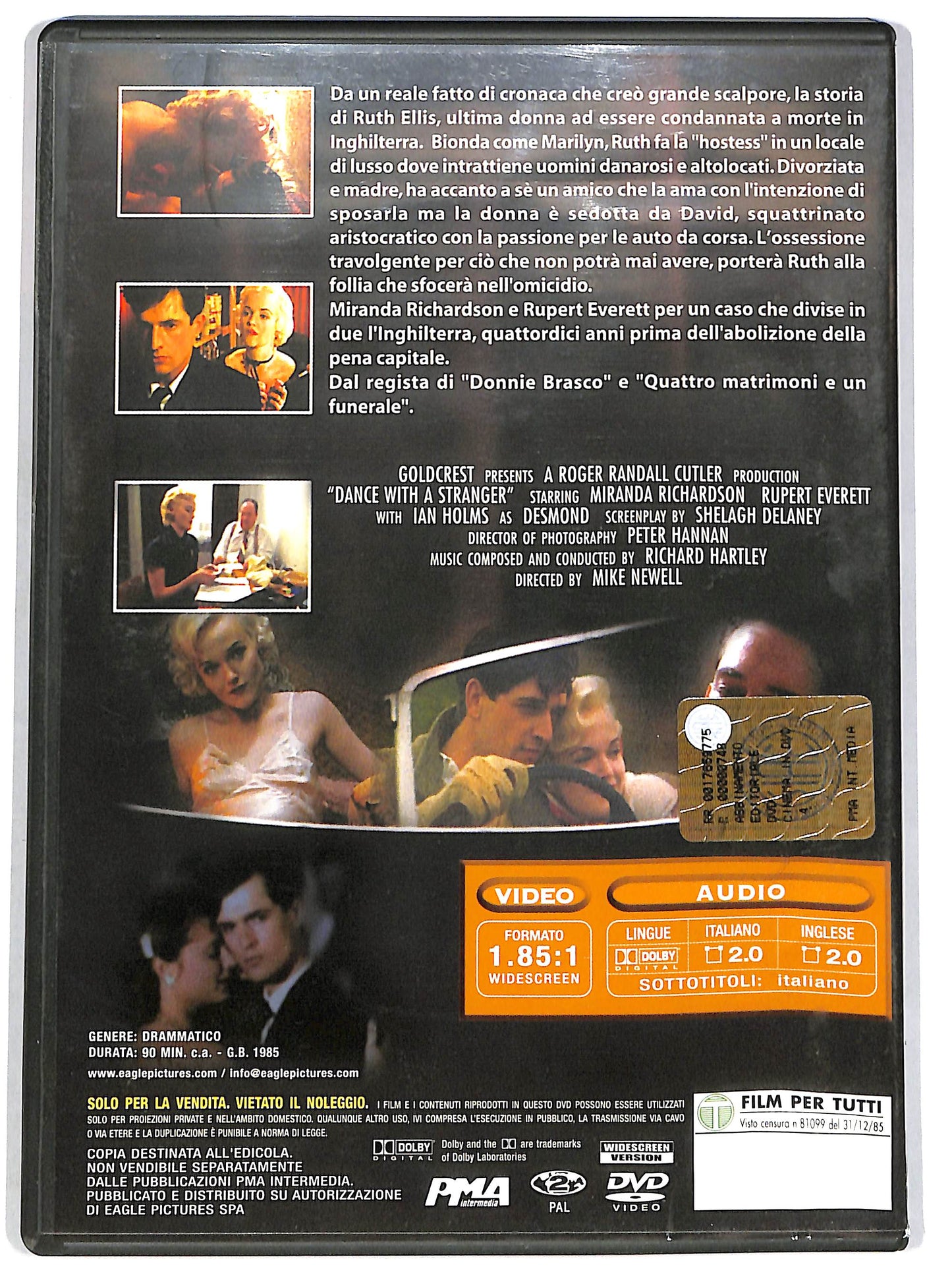 EBOND Ballando con uno sconosciuto DVD D657725