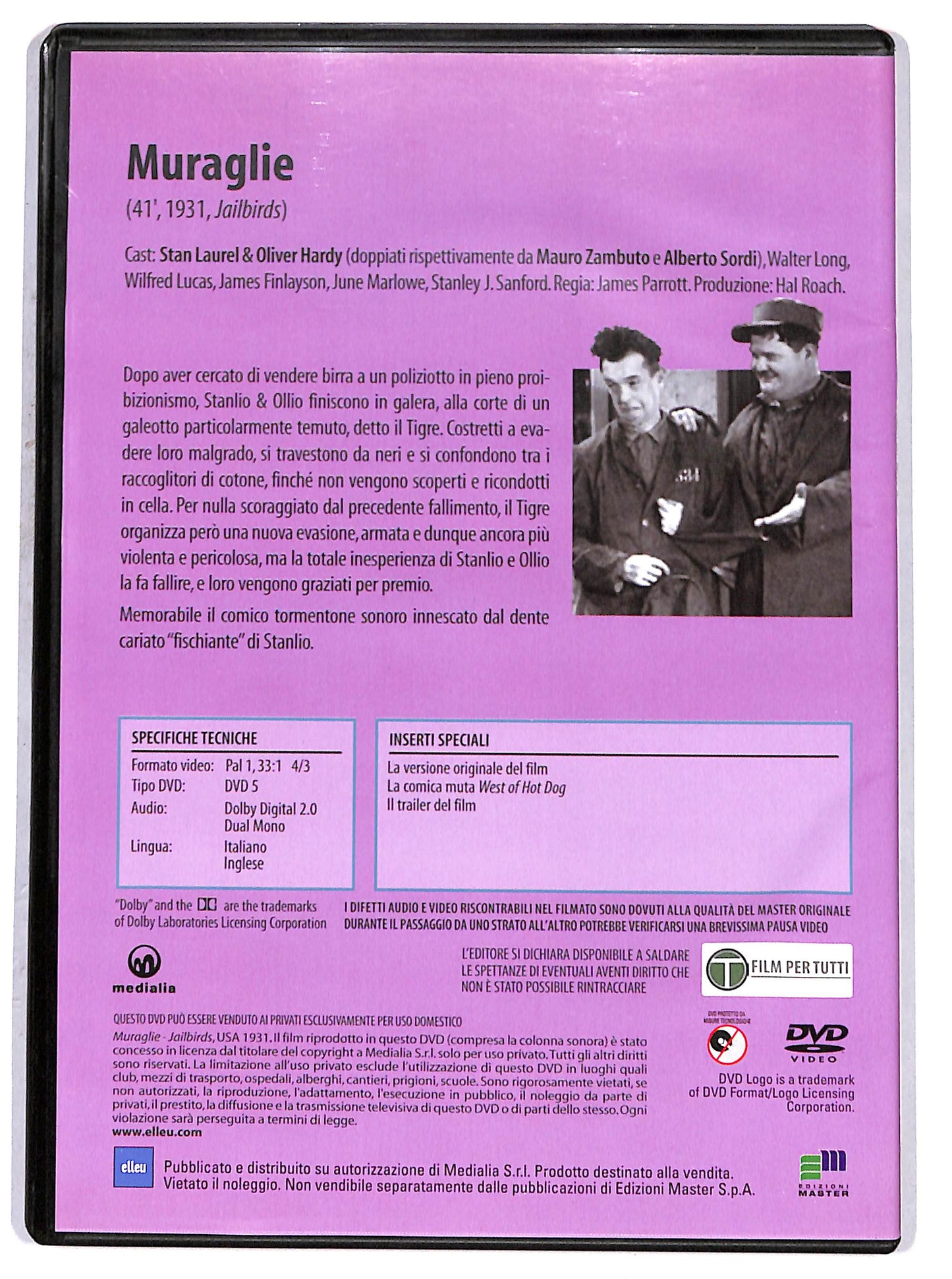 EBOND Muraglie  EDITORIALE DVD D657856