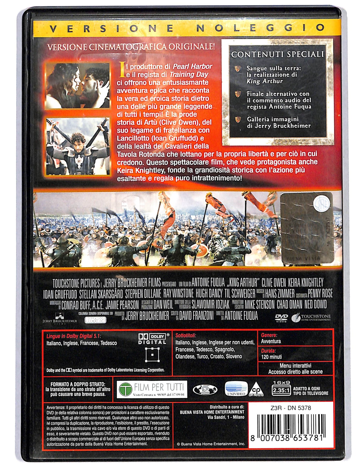 EBOND King Arthur NOLEGGIO DVD D658002