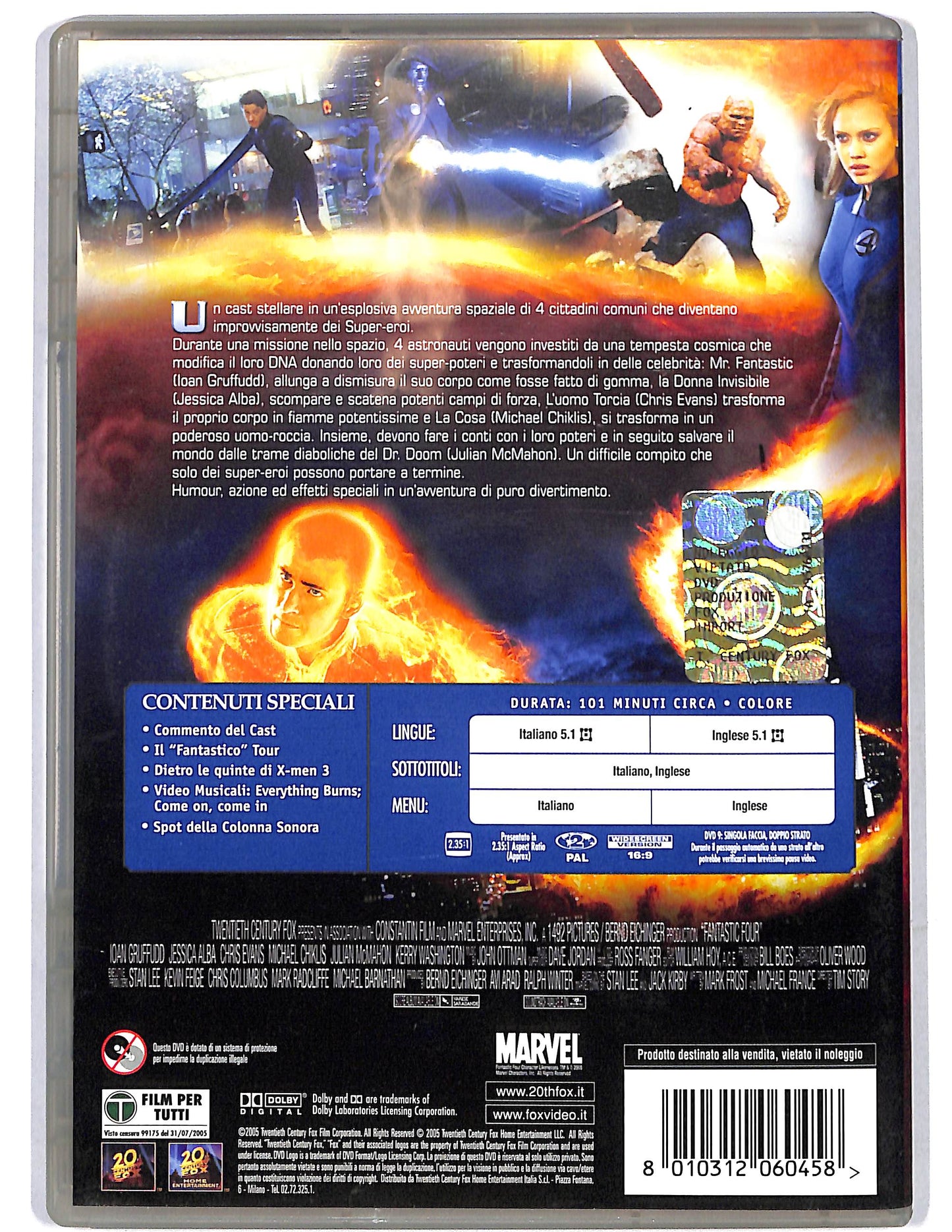 EBOND I Fantastici 4  DVD D658008