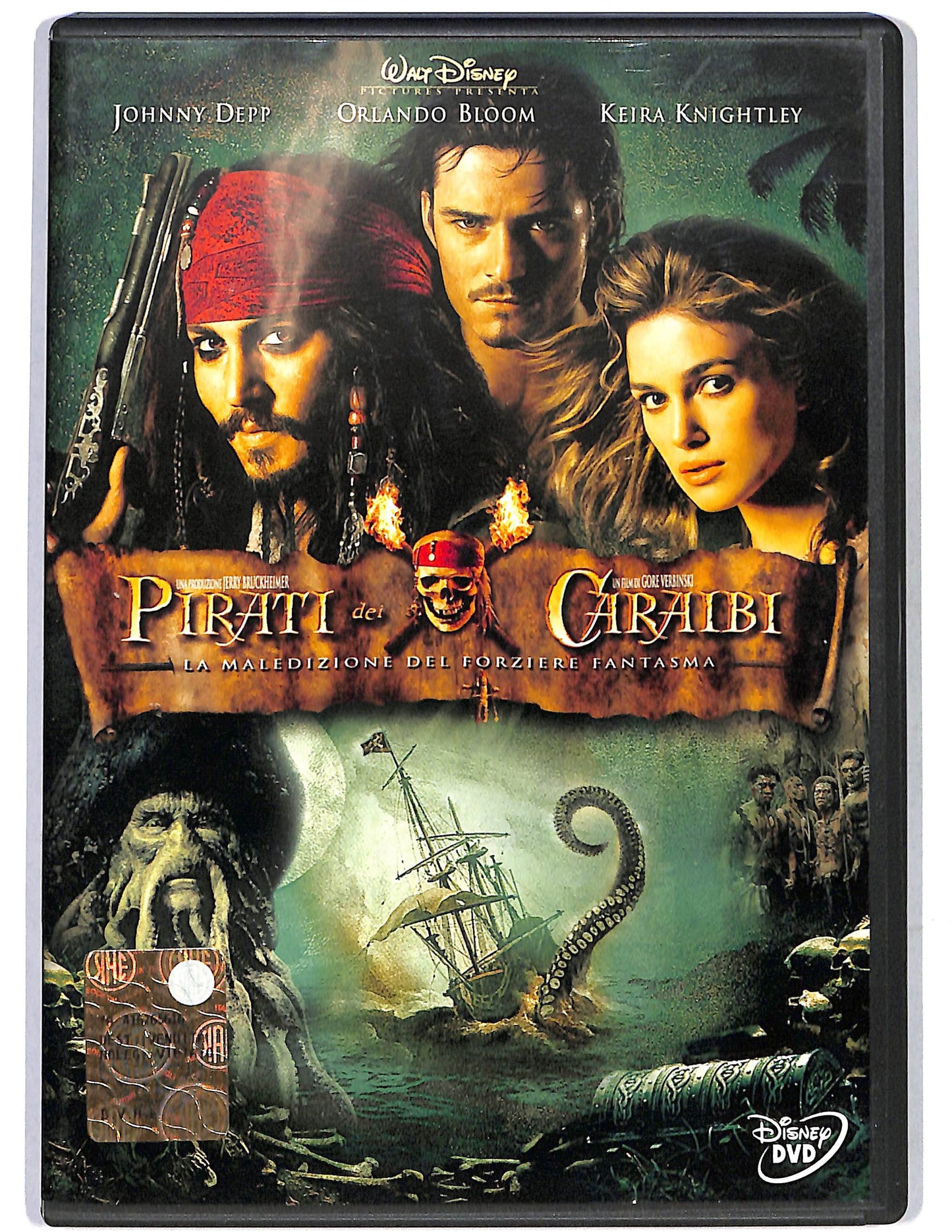 EBOND Pirati dei Caraibi - La maledizione del forziere fantasma  DVD D658039