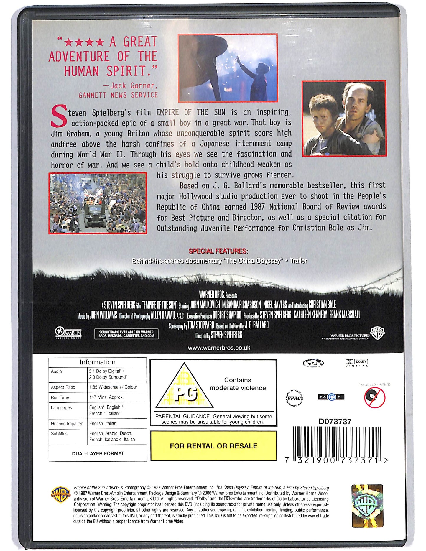 EBOND Empire Of The Sun EDIZIONE SPECIALE 2 dischi  DVD D658118
