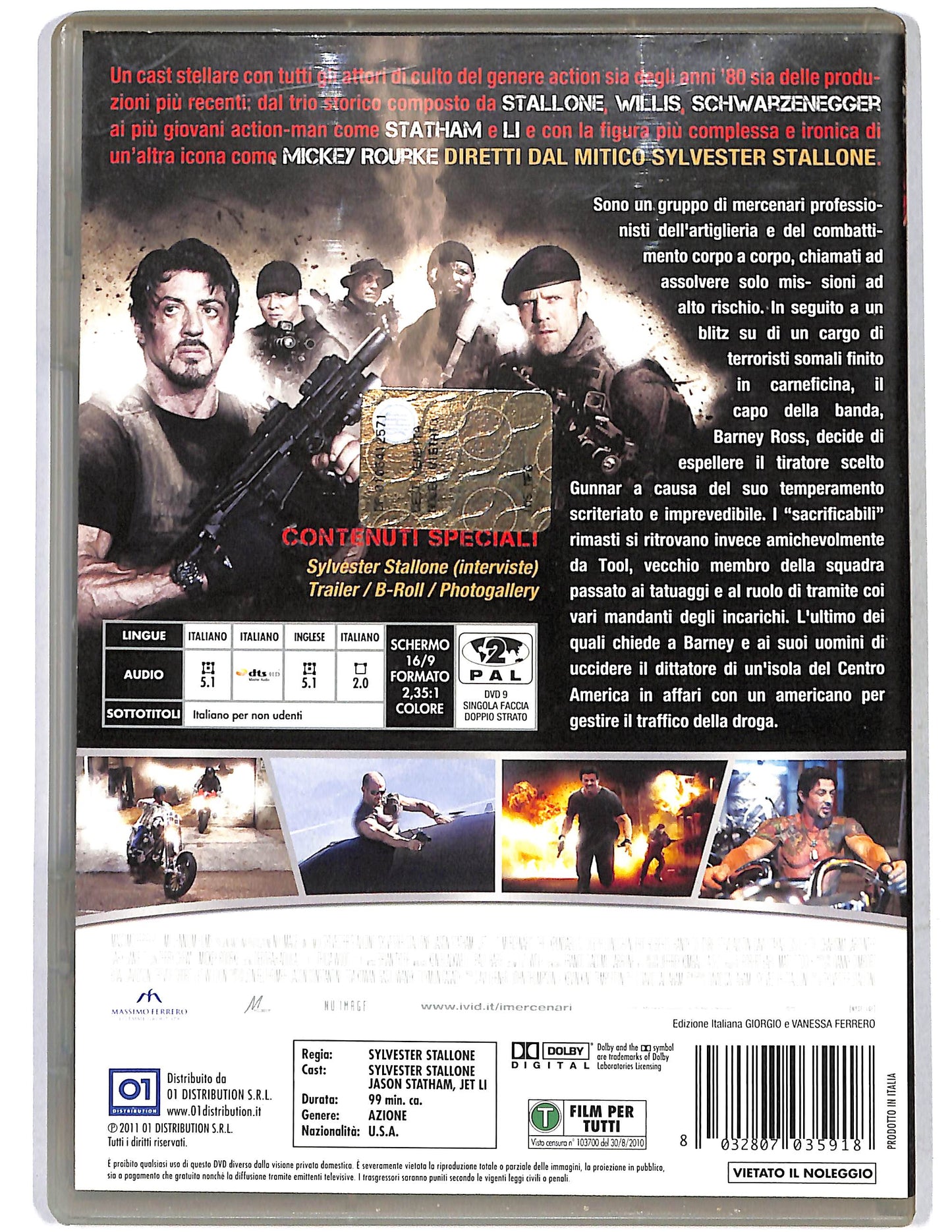 EBOND I mercenari DVD D658202