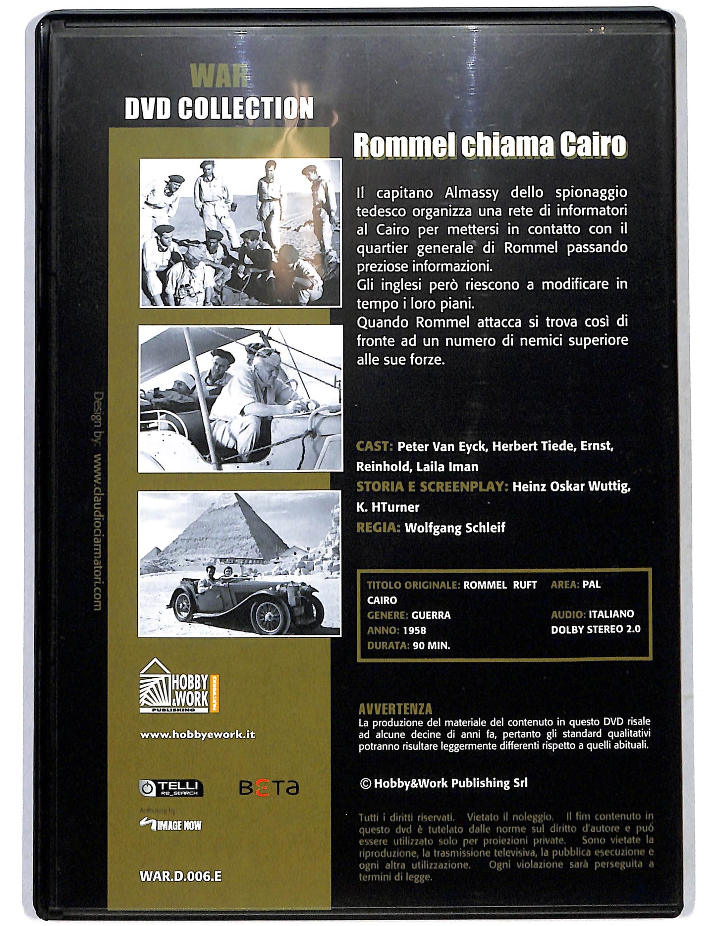 EBOND Rommel chiama Cairo EDITORIALE DVD D658206