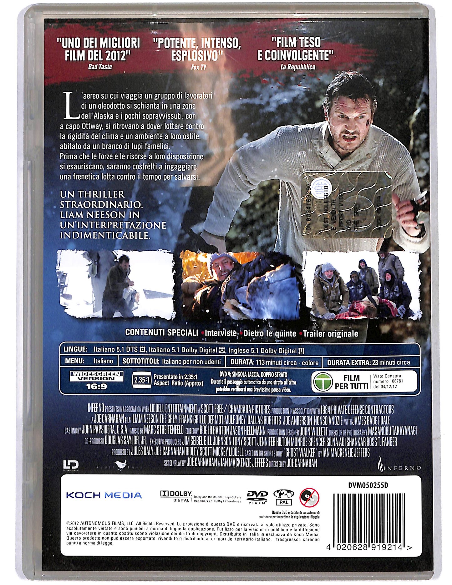 EBOND The Grey NOLEGGIO DVD D658360