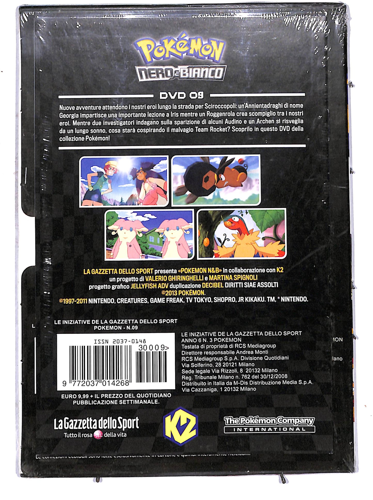 EBOND Pokemon nero e bianco vol 9  EDITORIALE DVD D658529
