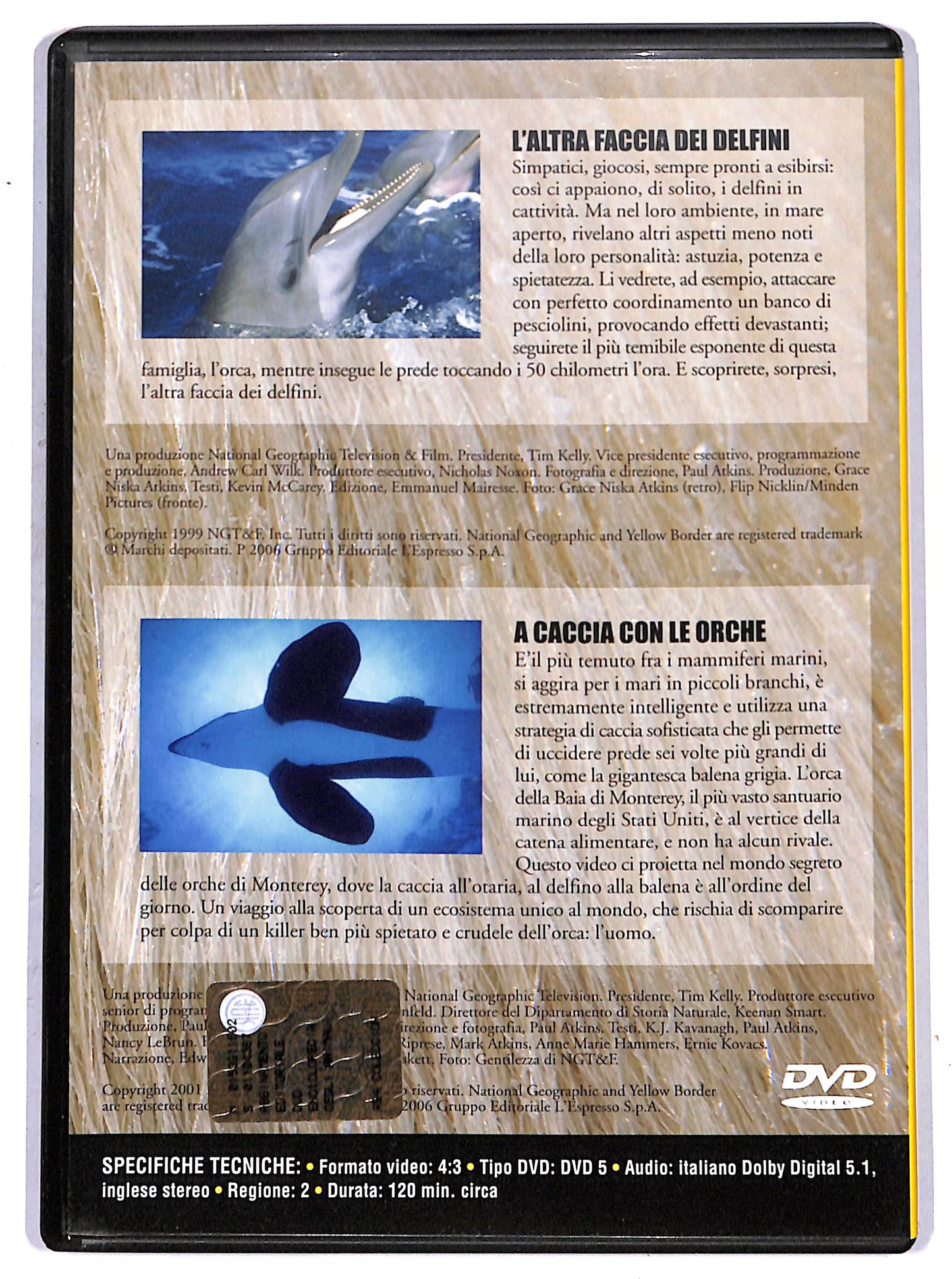EBOND national geographic- l'altra faccia dei vol 5  EDITORIALE DVD D658553