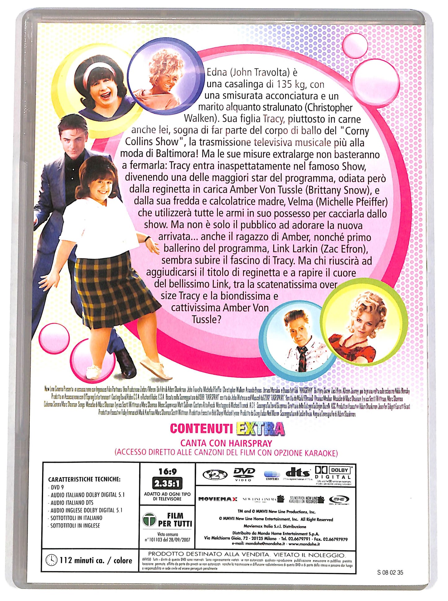 EBOND Hairspray - Grasso e bello  EDITORIALE  DVD D658630