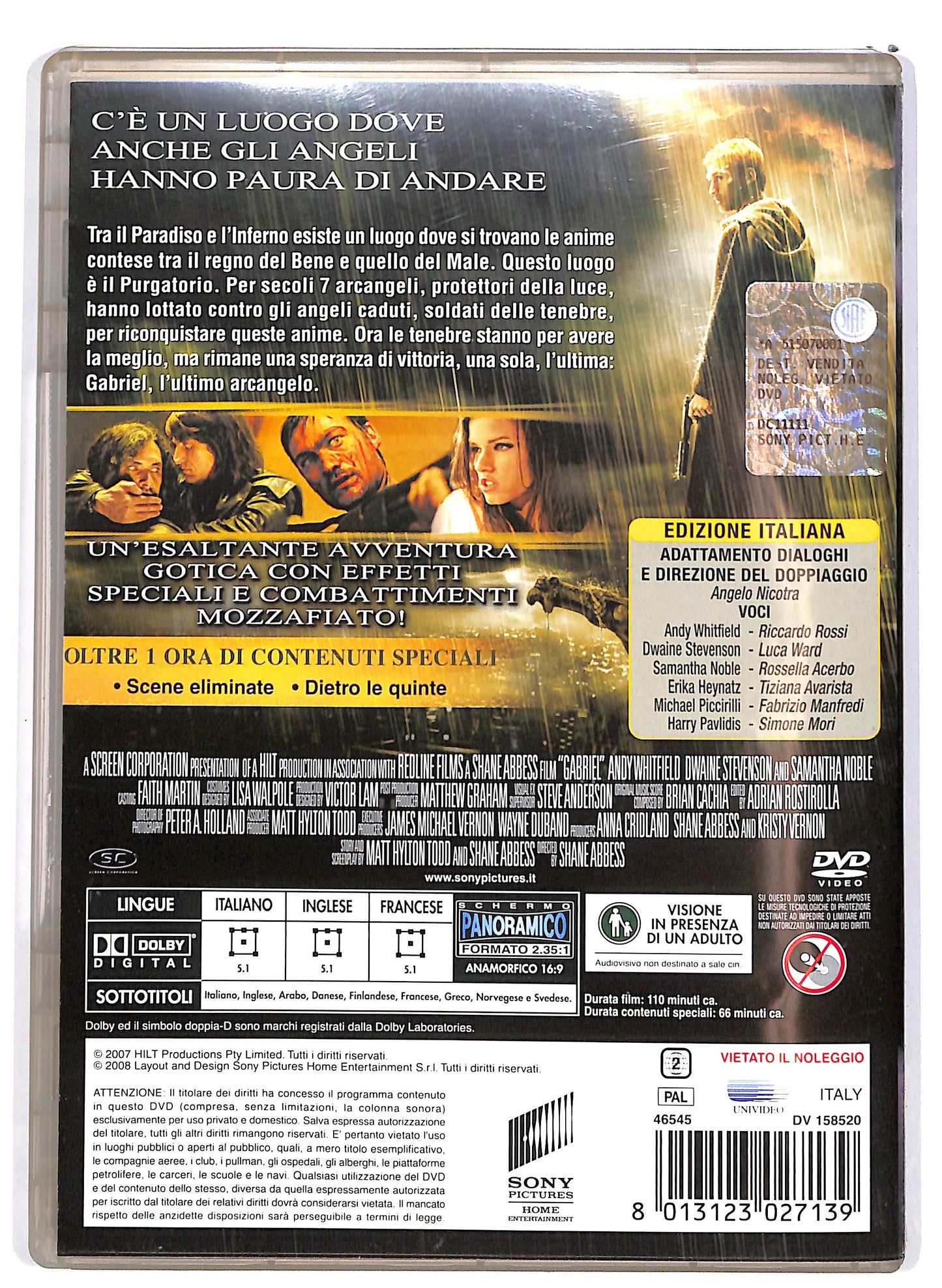 EBOND Gabriel - La furia degli angeli DVD D658719