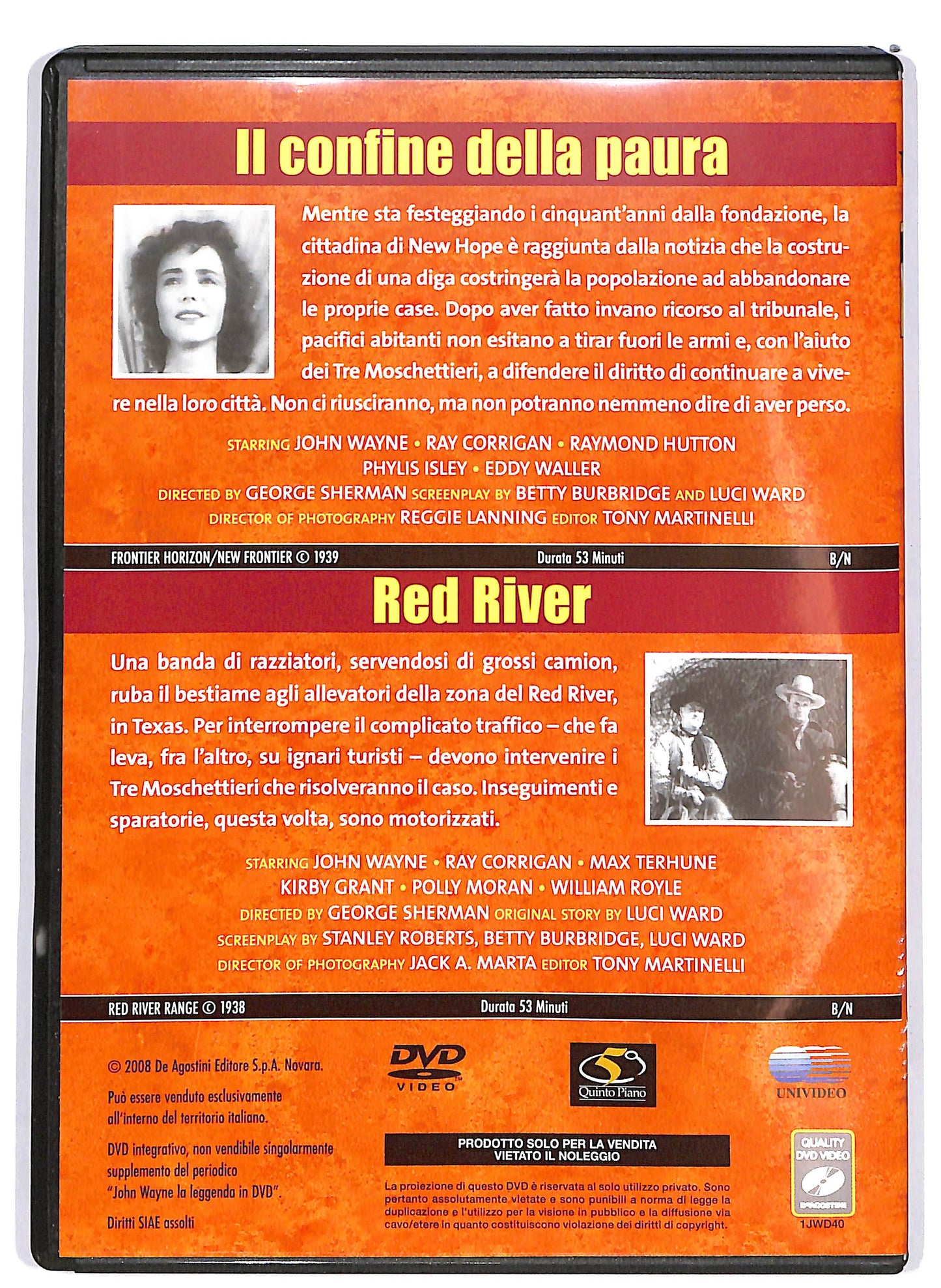 EBOND Il confine della paura - Red River  EDITORIALE DVD D658726