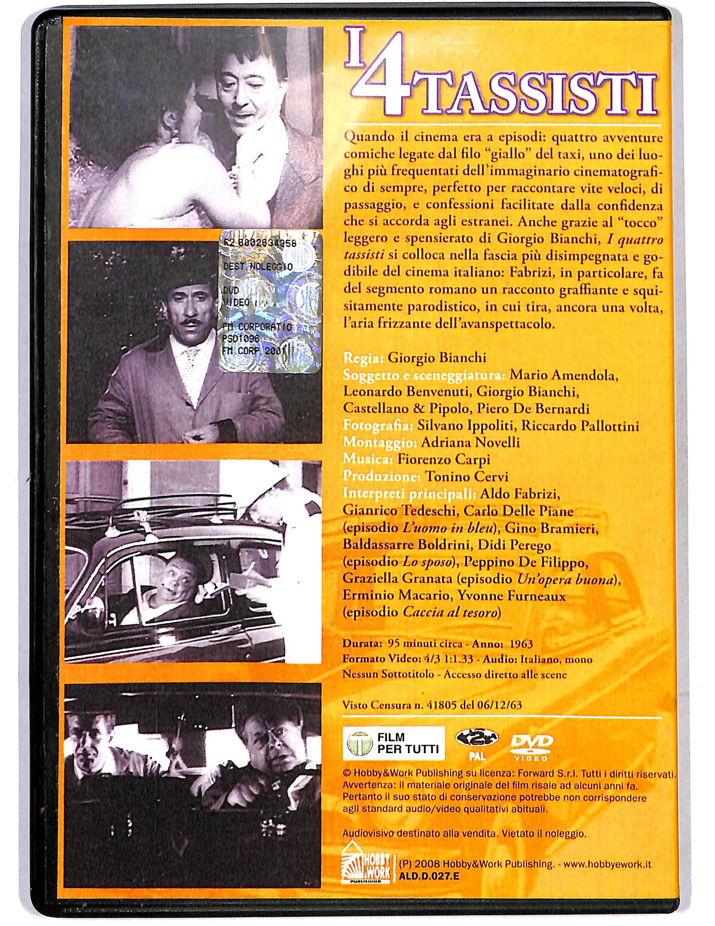 EBOND I 4 tassisti  EDITORIALE DVD D659123